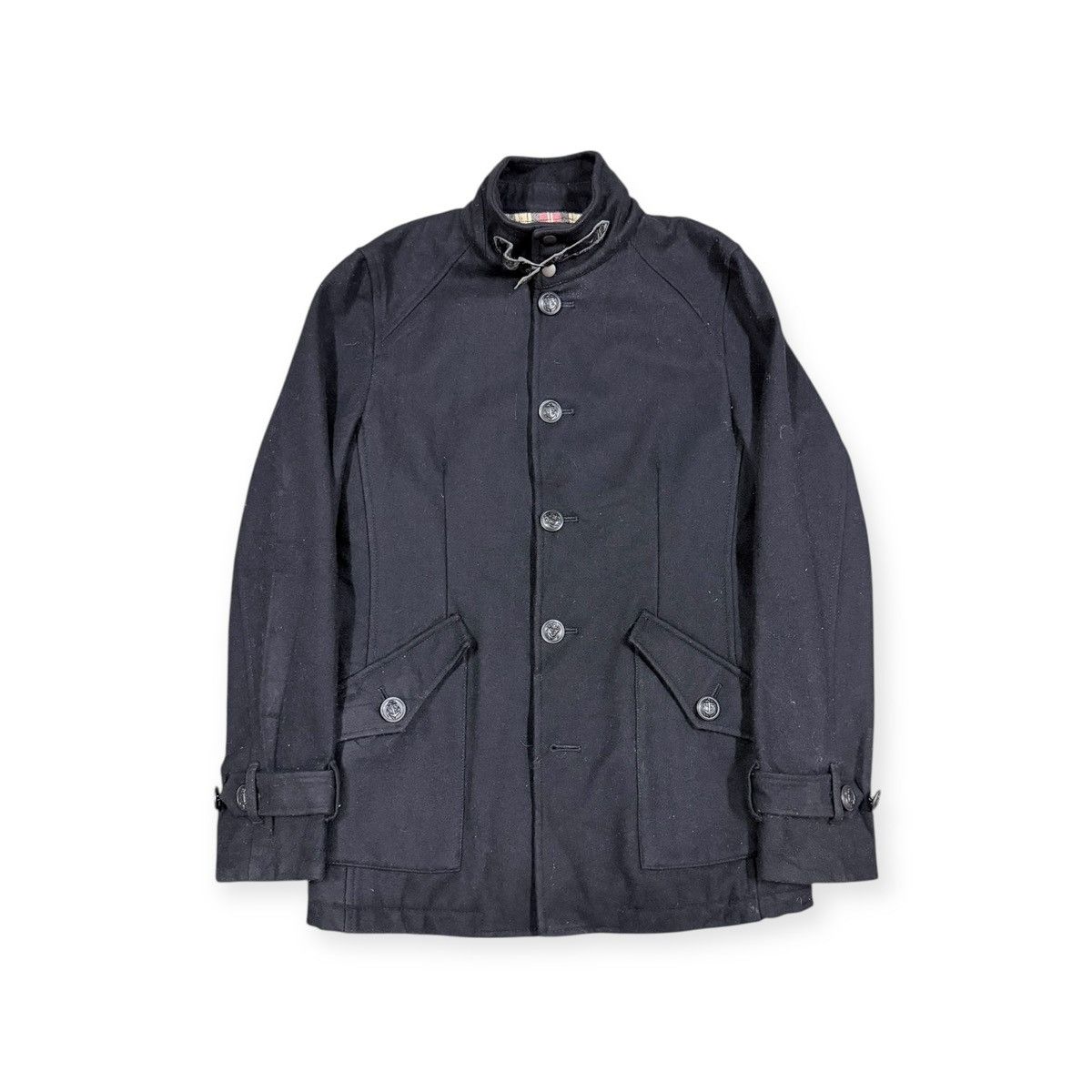 Vtg🔥PPFM Wool Blend Buttoned Parka Jacket