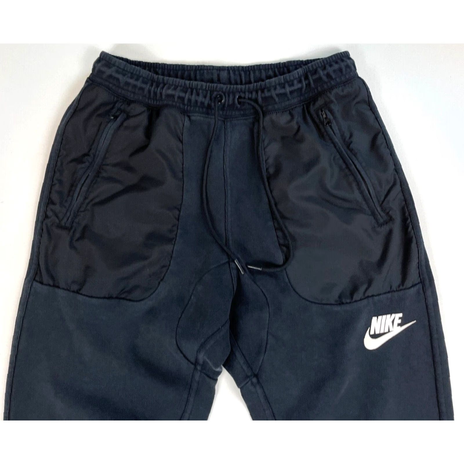 Nike Nike Sweatpants Men’s Athletic PANTS Black 27 in Inseam Size M Pockets Zipped 806674-010 Size US 31 - 6 Thumbnail