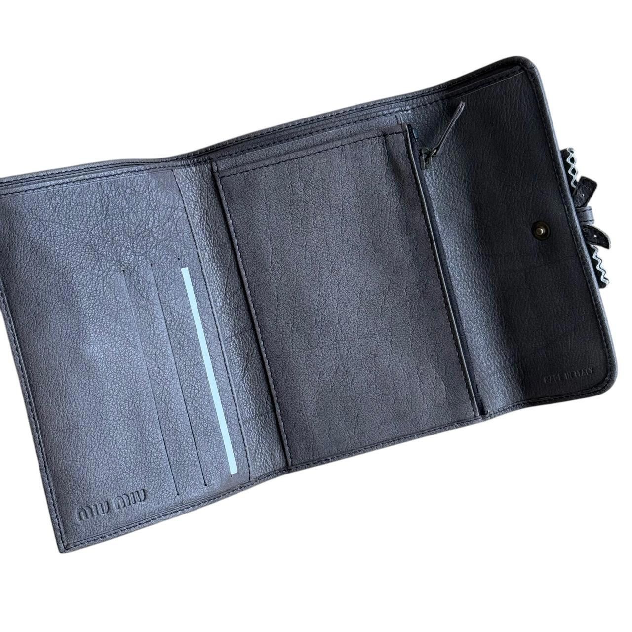 Miu Miu miu miu early 2000s gray bow wallet Size ONE SIZE - 4 Thumbnail