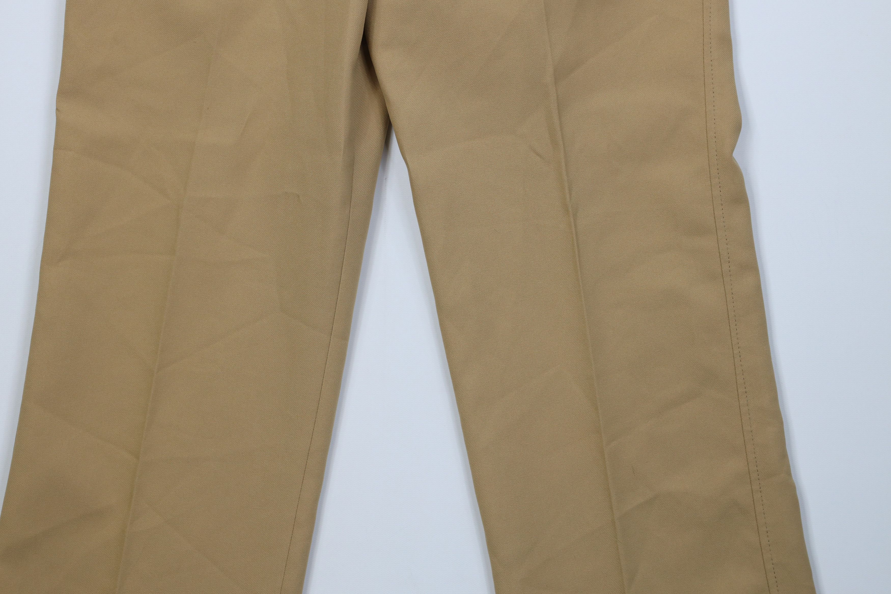 Vintage Vintage 60s 70s Wide Leg Bell Bottoms Pants Wheat Brown USA Size US 32 / EU 48 - 4 Thumbnail