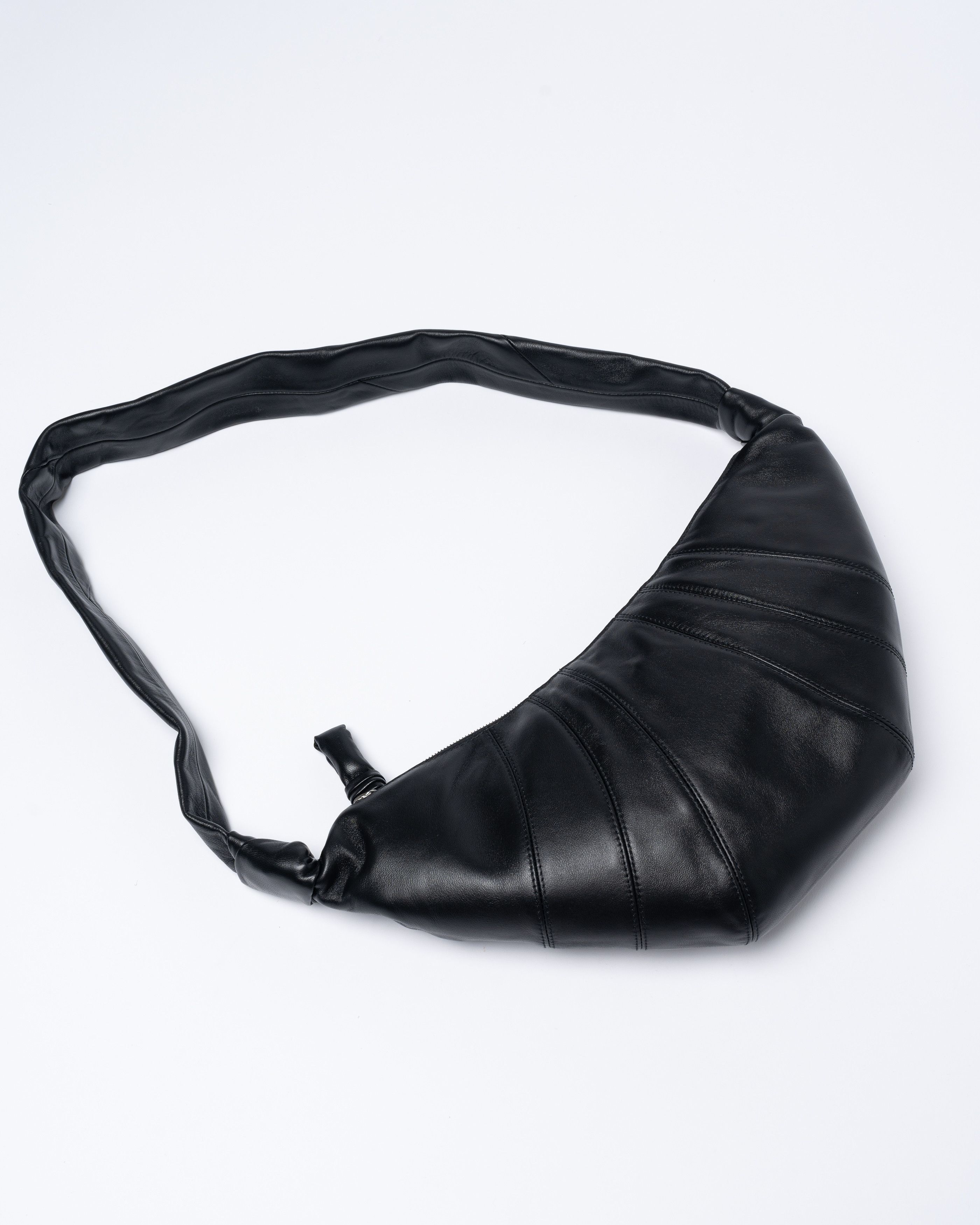 Lemaire Medium Croissant Bag - Black Nappa Leather Size ONE SIZE - 2 Thumbnail