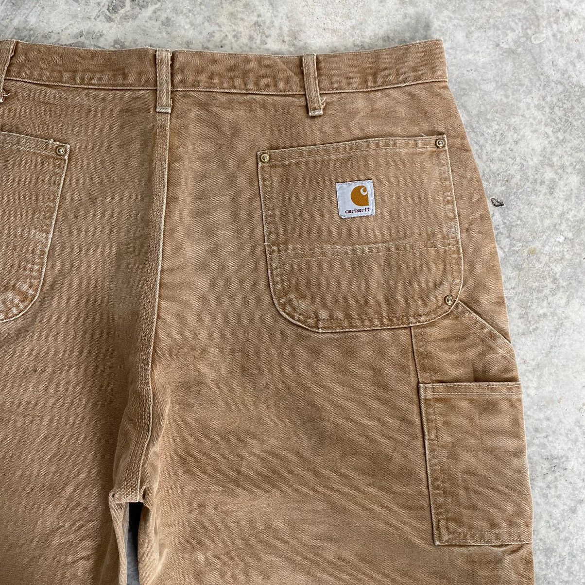 Carhartt Vintage Carhartt Double Knee Faded Tan Carpenter Pants Size US 40 / EU 56 - 19 Thumbnail