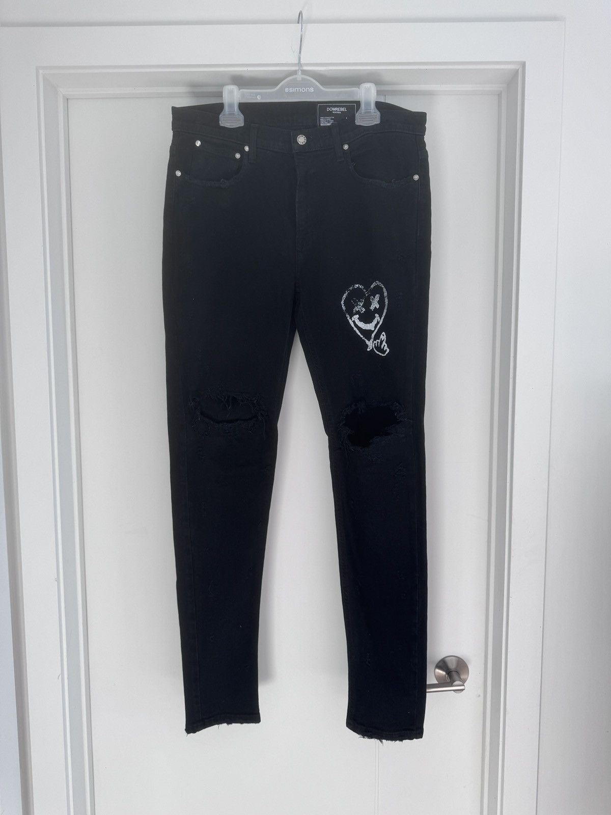 DOMREBEL Dom Rebel Heart Denim Size US 32 / EU 48 - 1 Thumbnail