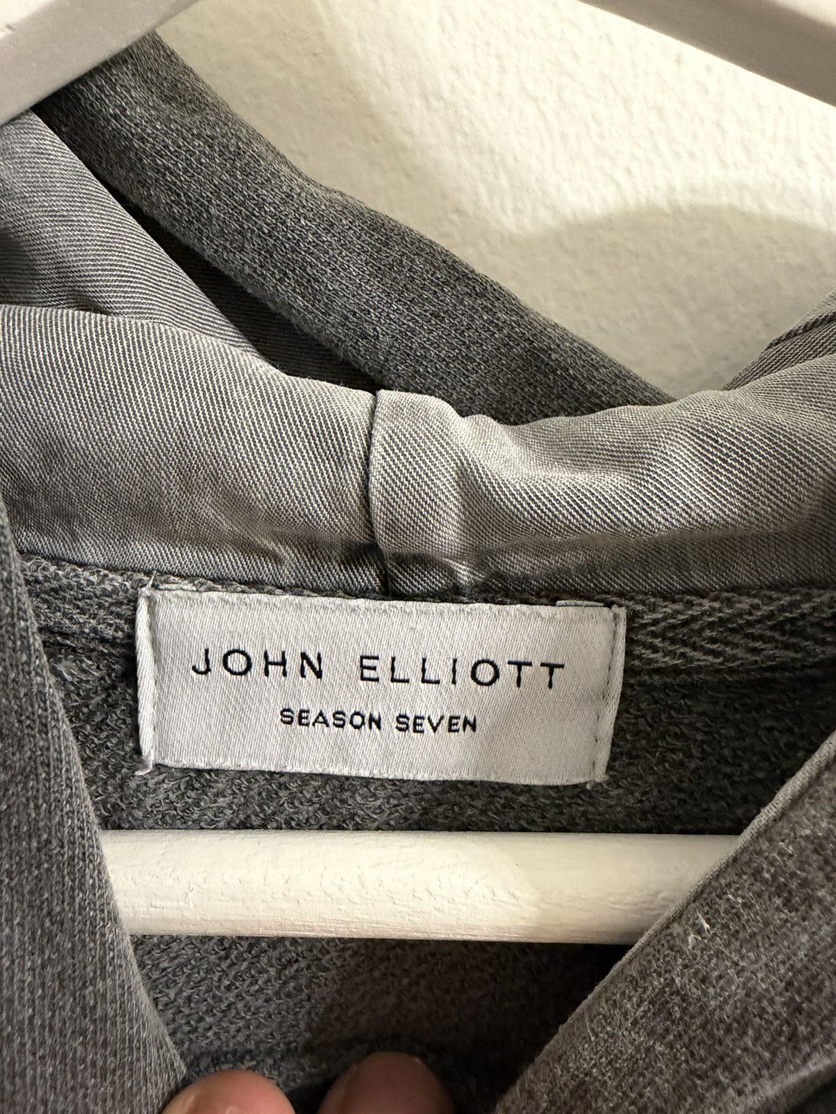 John Elliott Season 7 Charcoal/ Slate Hoodie Size US M / EU 48-50 / 2 - 3 Thumbnail
