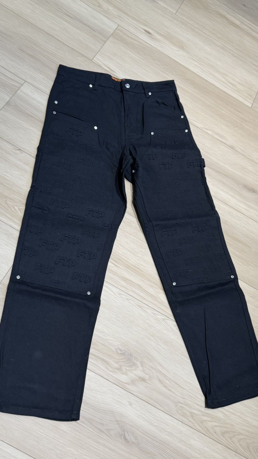 Fuck The Population Fuck The Population Carpenter Pants Embossed logo ftp Size US 32 / EU 48 - 1 Thumbnail