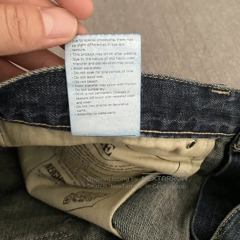 Neighborhood Neighborhood size XL Washed Denim Jeans Size US 27 - 9 Thumbnail