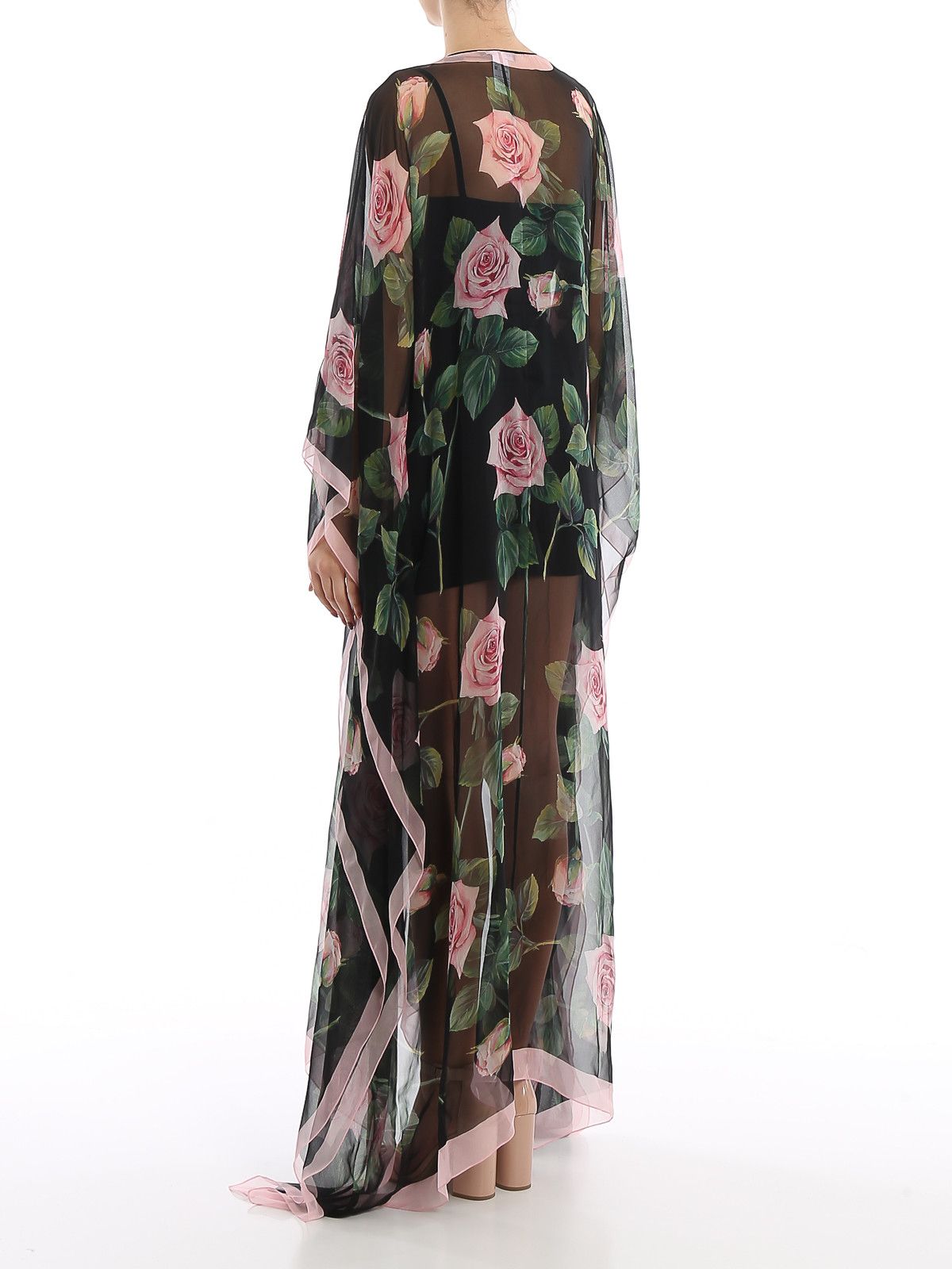 Dolce & Gabbana o1y0825 Maxi Dress in Multicolor Size XS / US 0-2 / IT 36-38 - 3 Thumbnail