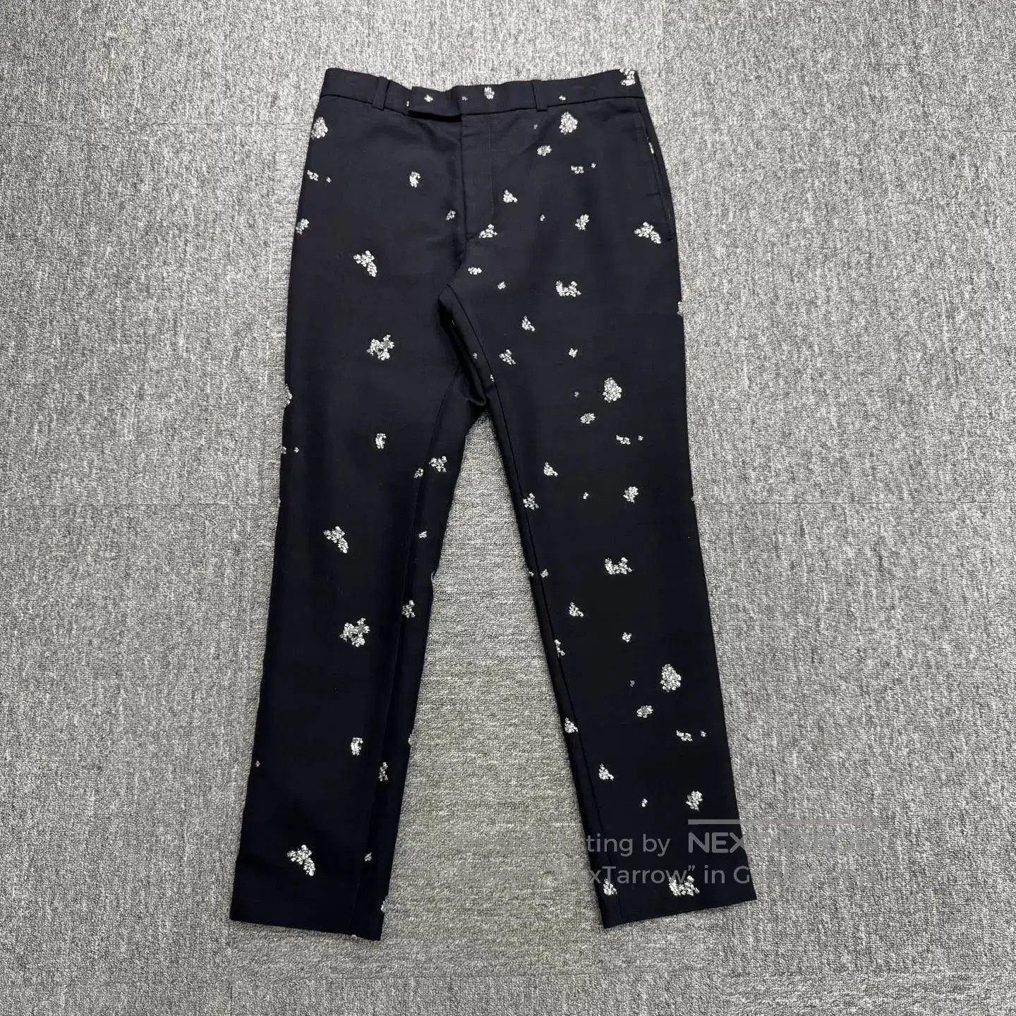 Alexander McQueen Alexander McQueen Embroidered Casual Pants. Size US 36 / EU 52 - 1 Thumbnail