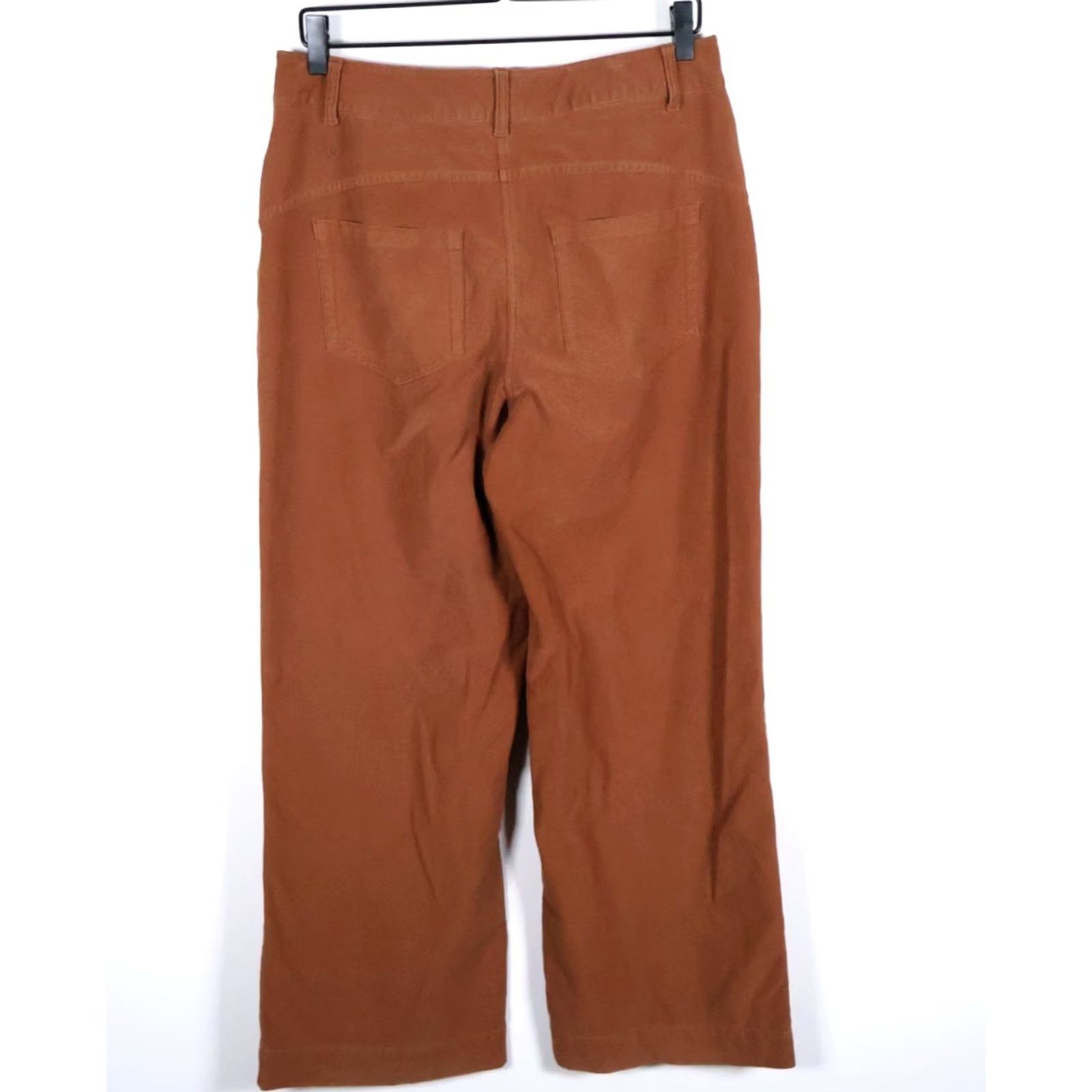 Lululemon Lululemon City Sleek Pants Womens 30 Roasted Brown Wide Leg High Rise W5ENJS Size 30" / US 8 / IT 44 - 2 Thumbnail