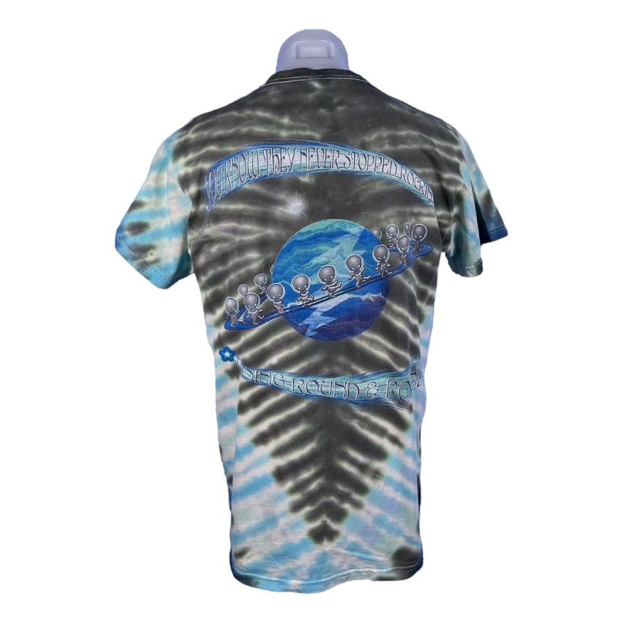 Alien Workshop × Grateful Dead × Vintage Grateful Dead Liquid Blue Alien Vintage 90s T-shirt Tye Dye Size US L / EU 52-54 / 3 - 5 Thumbnail