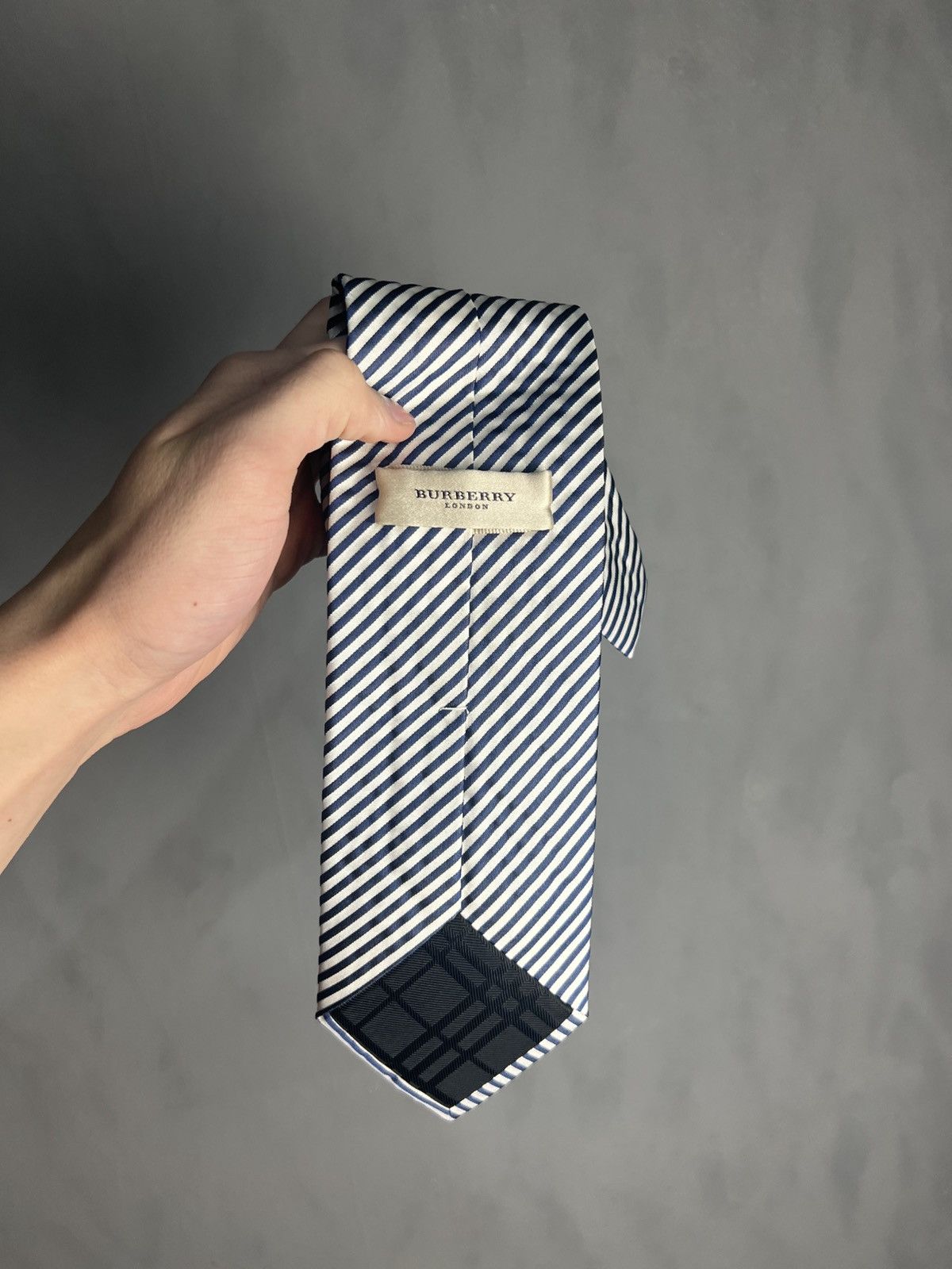 Burberry Burberry Tie Silk Vintage luxury Made Italy Brown Size ONE SIZE - 4 Thumbnail
