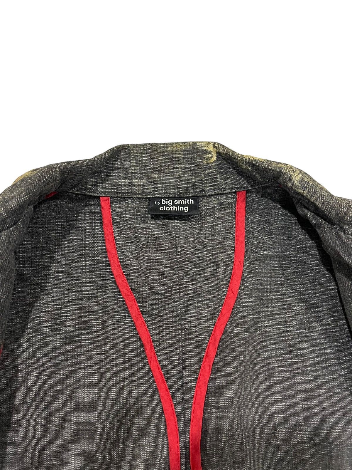 If Six Was Nine 🇯🇵 Japanese Brand Mud Wash Jacket By Big Smith Clothing Size US M / EU 48-50 / 2 - 8 Thumbnail