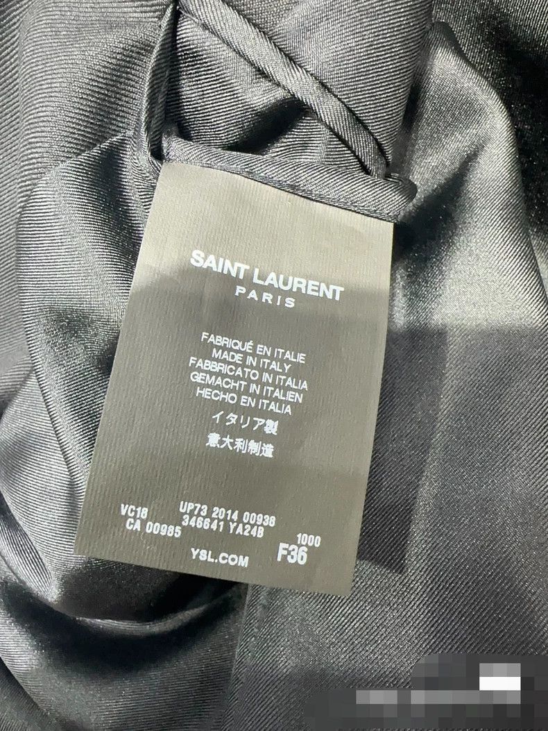 Saint Laurent Paris Saint Laurent Women's Black Wool Suit