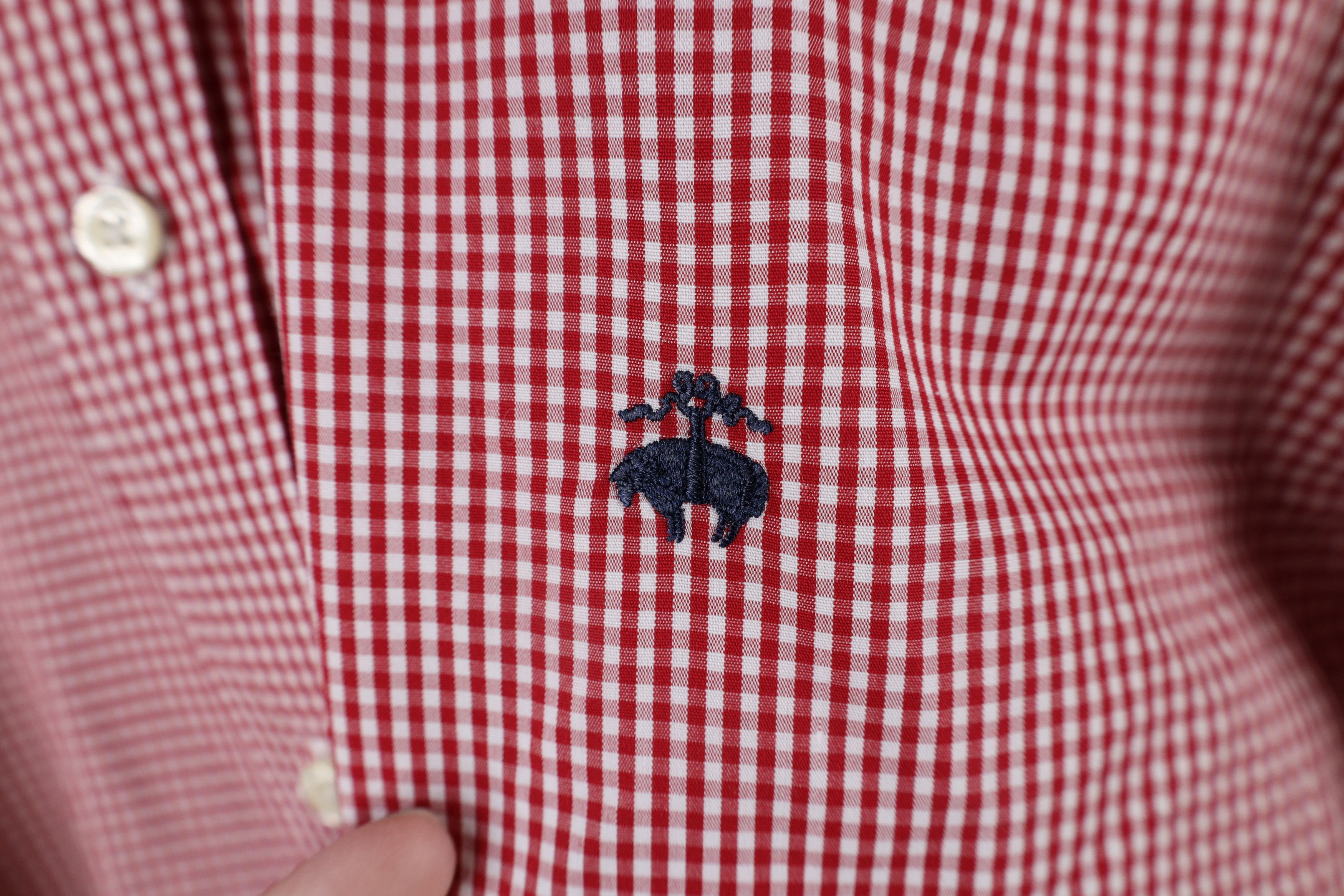 Brooks Brothers × Vintage Brooks Brothers Non Iron Collared Cotton Button Down Shirt Size US L / EU 52-54 / 3 - 4 Thumbnail