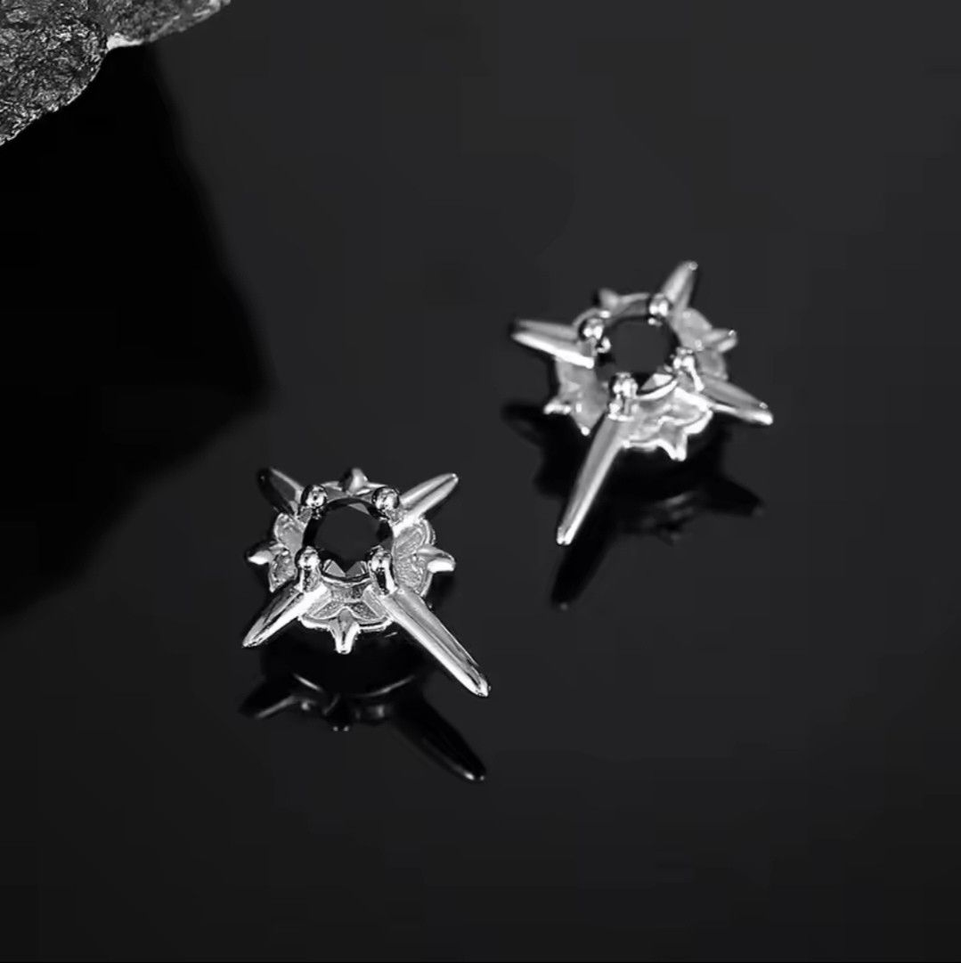 Jewelry 1 Pair North Star Magnet Ear Clip Size ONE SIZE - 2 Thumbnail