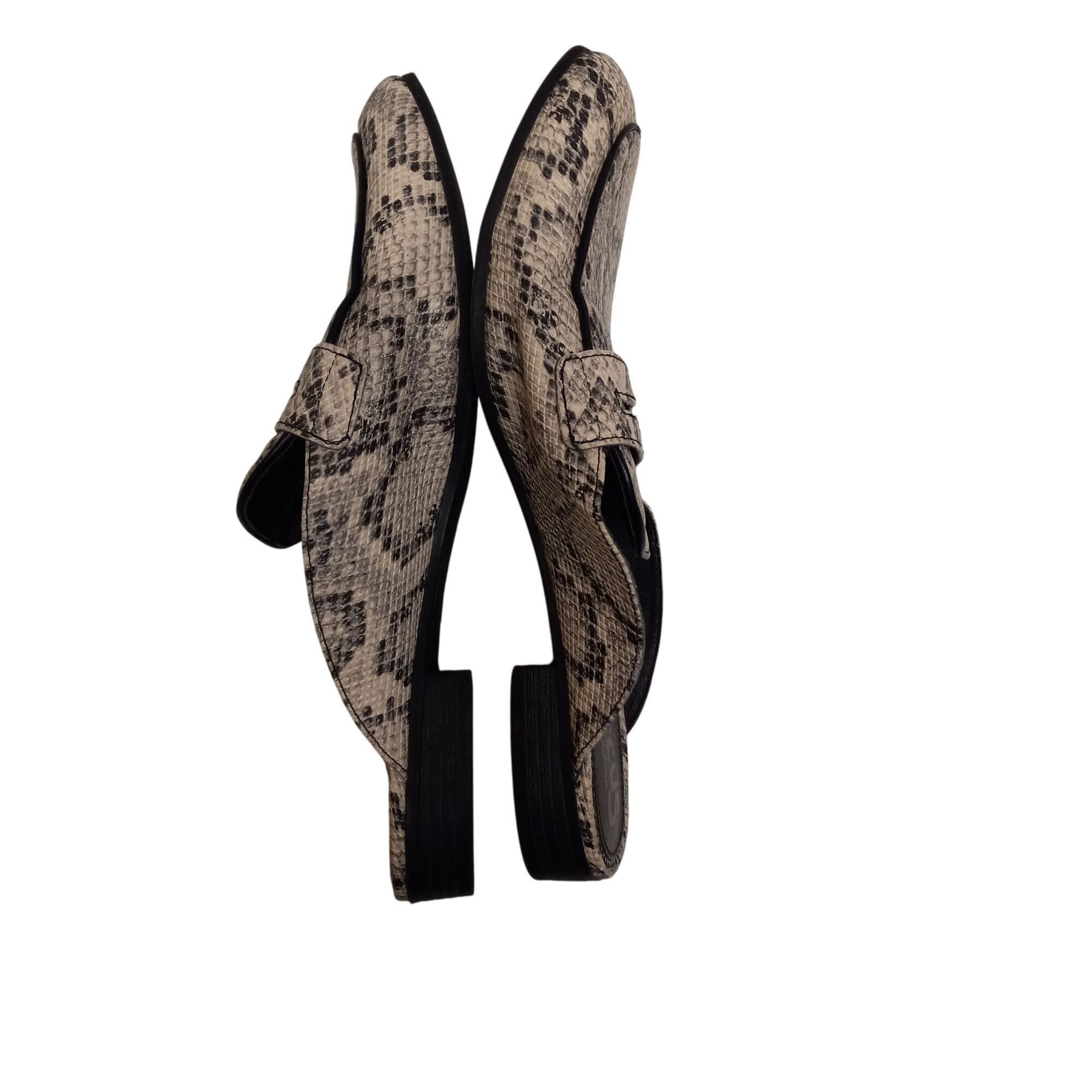 Sam Edelman Sam Edelman Circus Size 9M Hal Womens Snake Print Slip On Lo Size US 9 / IT 39 - 4 Thumbnail