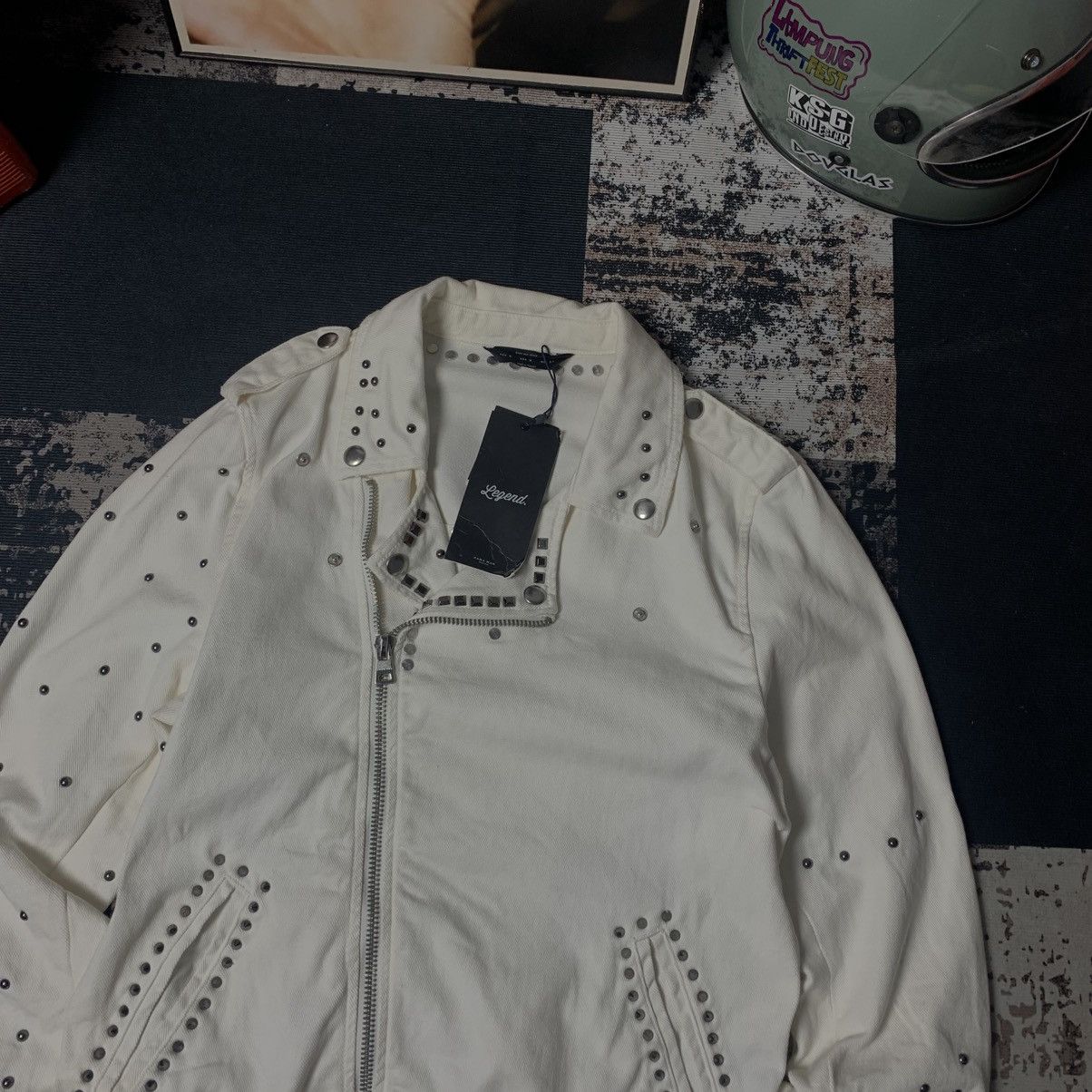Zara Zara Biker Jacket Size US M / EU 48-50 / 2 - 4 Thumbnail