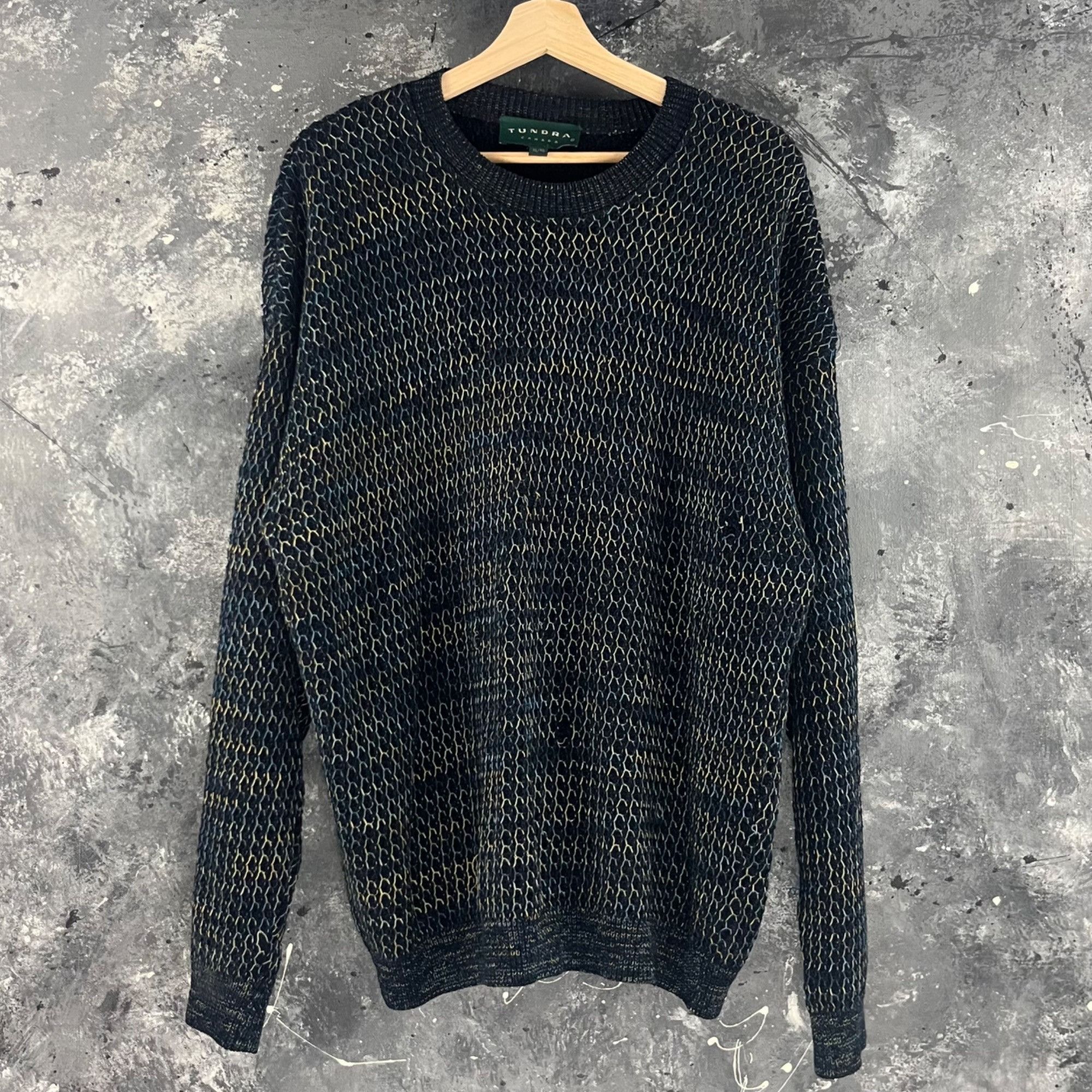 Tundra × Vintage Vintage 90’s Tundra knit sweater Size US XL / EU 56 / 4 - 1 Thumbnail
