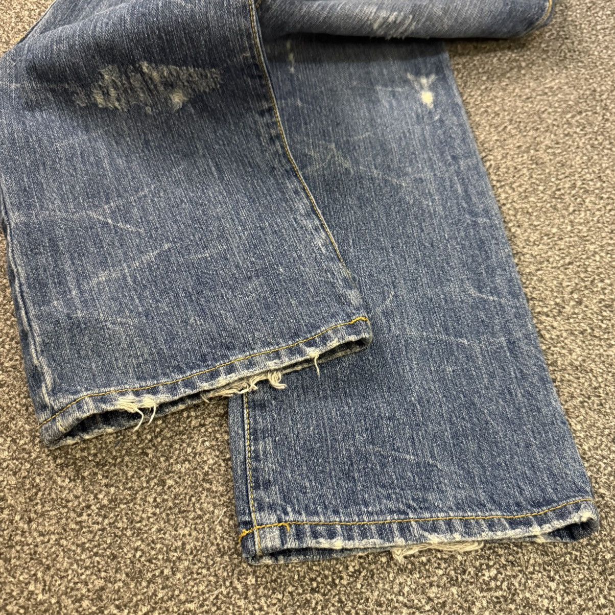 Hysteric Glamour Japanese Archival Co&Lu Geronimo Route Distressed Denim Size US 31 - 7 Thumbnail