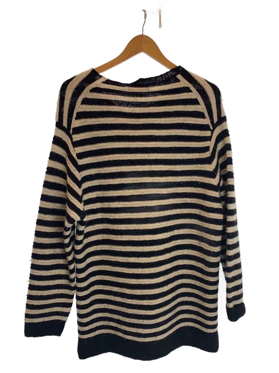 Yohji Yamamoto yohji yamamoto POUR HOMME BORDER ASYMME ROUND NECK Size US L / EU 52-54 / 3 - 2 Thumbnail