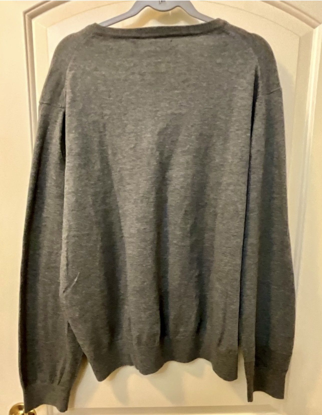 Izod NWT IZOD Men's Gray V-Neck Sweater XXL Size US XXL / EU 58 / 5 - 3 Thumbnail