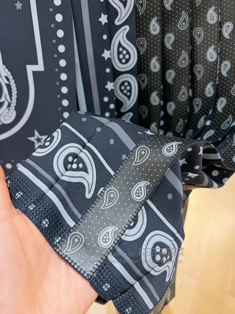 Other Hermes Silk and Leather Printed Pleated Skirt Size 42" / US 20 - 7 Thumbnail