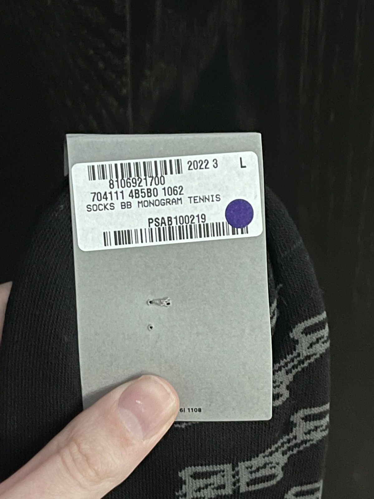 Balenciaga Balenciaga Socks BB Size ONE SIZE - 2 Thumbnail