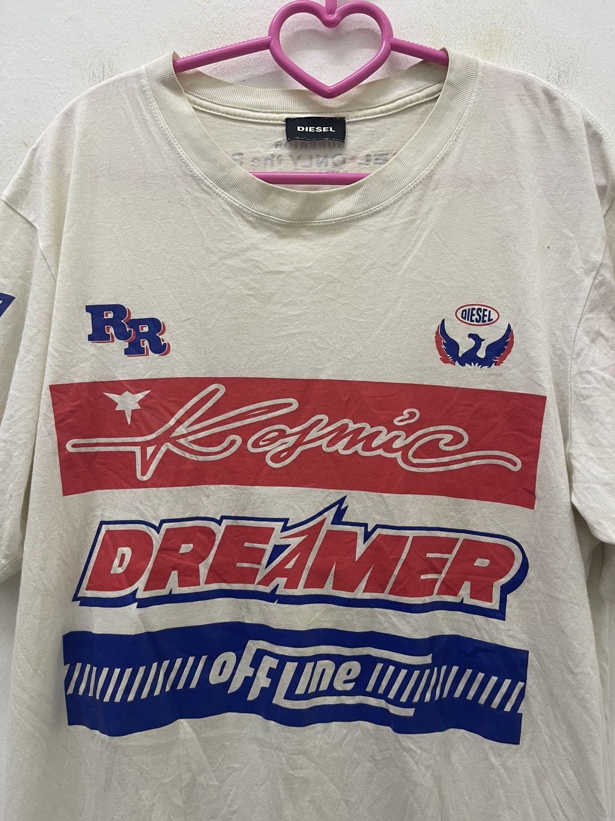 Rare DIESEL Kosmic Dreamer Only The Brave Grapic Tee