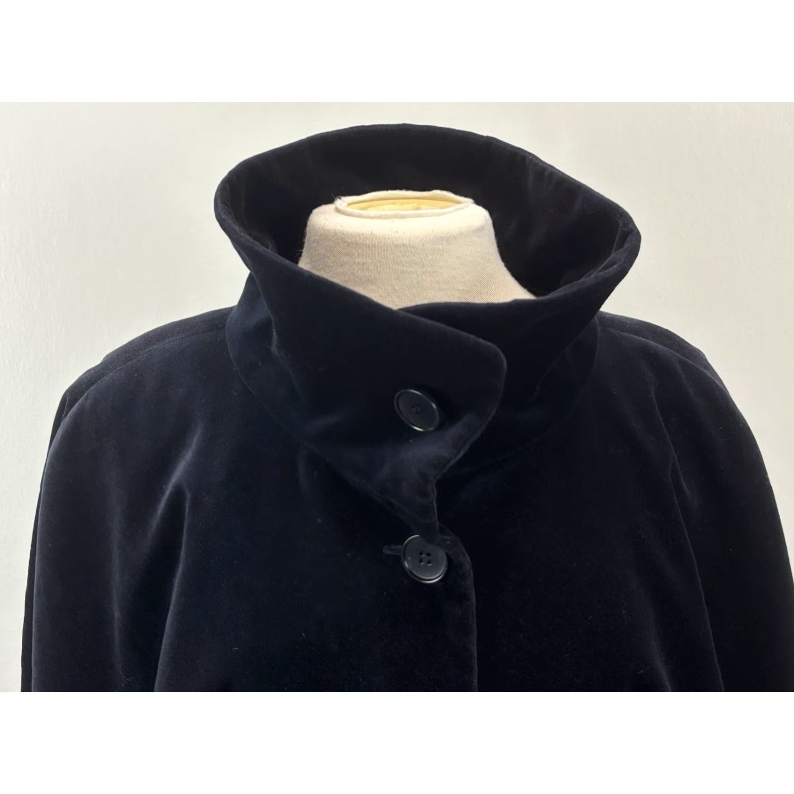 Talbots VINTAGE Talbots Velvet Jacket 22W Plus Women’s Black/Blue Lined Classic Whimsigoth Size 3XL / US 20-22 - 6 Thumbnail