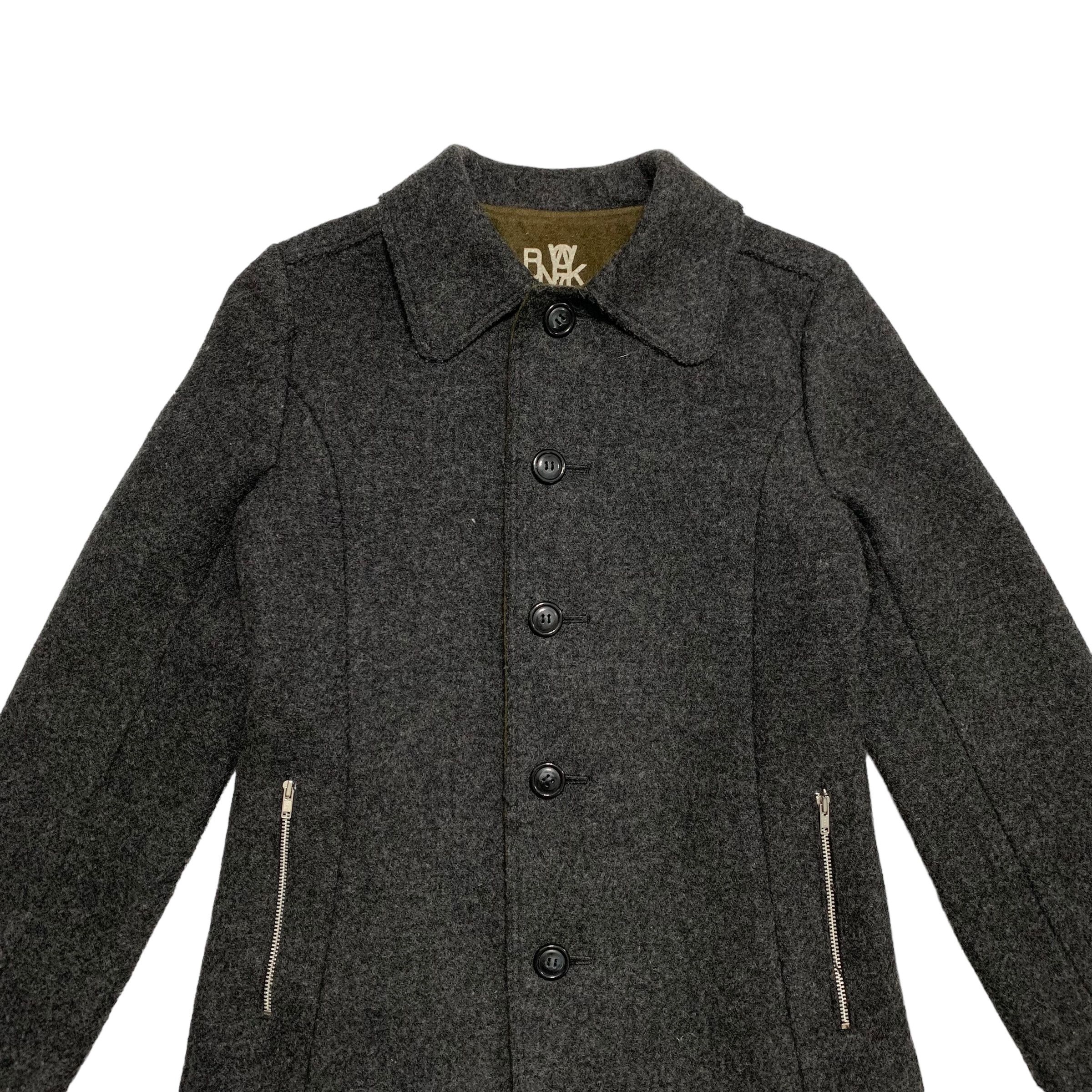 Issey Miyake Issey Miyake x Sunao Kuwahara Wool Coat Size M / US 6-8 / IT 42-44 - 5 Thumbnail