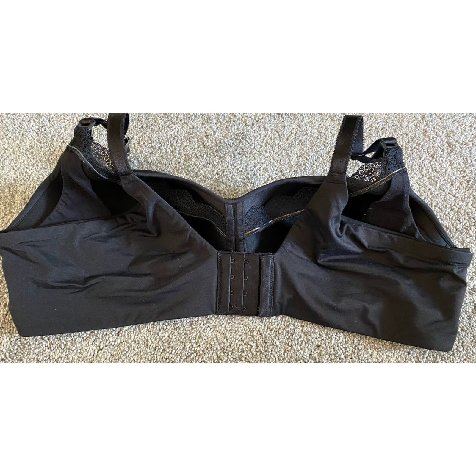 Torrid Torrid Curve Women’s Bra 46C Black Wire Free NWT MSRP New Size ONE SIZE - 7 Thumbnail