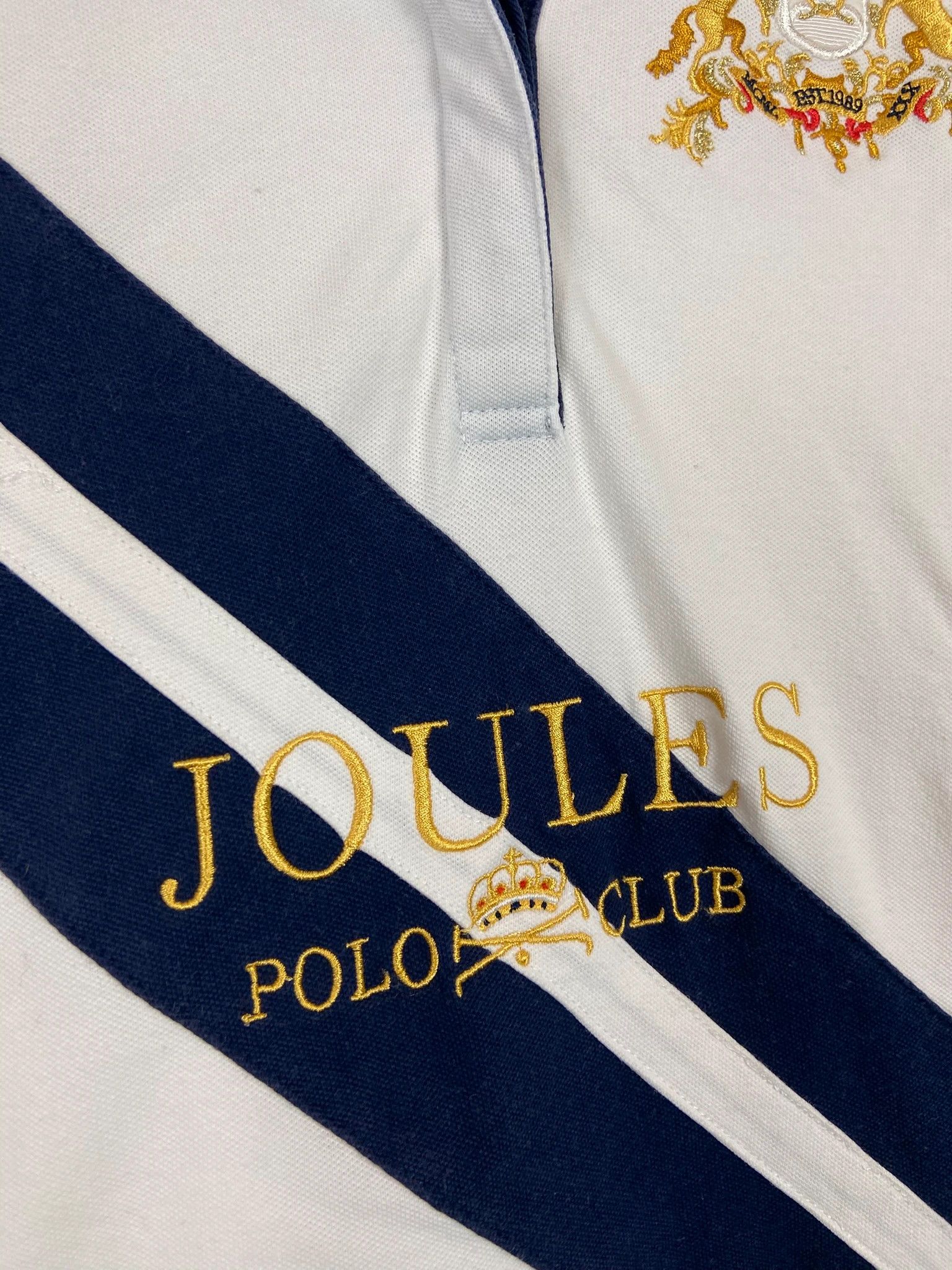 Swagger Polo Joules Polo Club white crest embroidered Chieff Keef44 Size US M / EU 48-50 / 2 - 2 Thumbnail