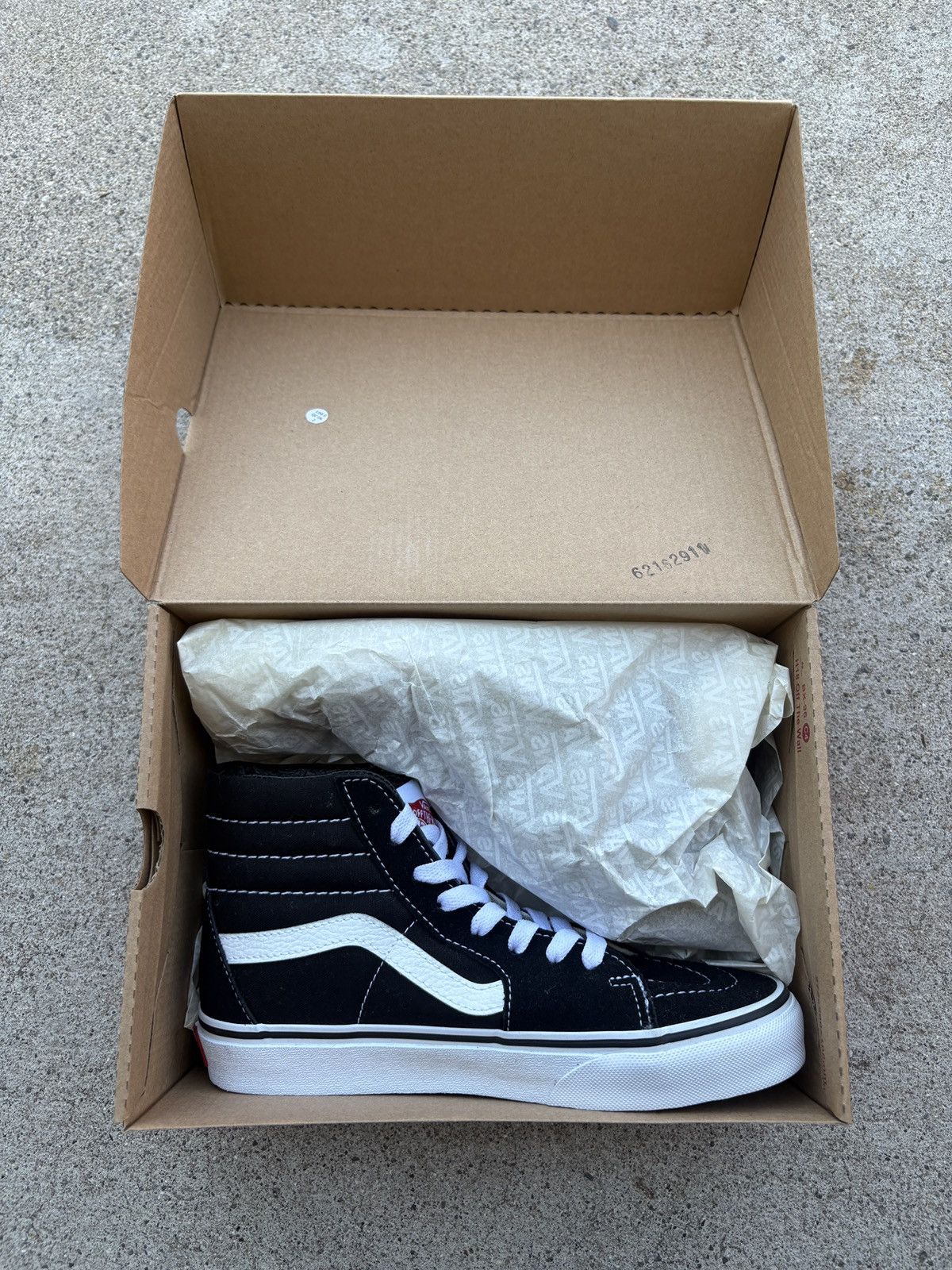 Vans DS Vans Sk8-Hi Black/White Size 5 Size US 5 / EU 37 - 4 Thumbnail