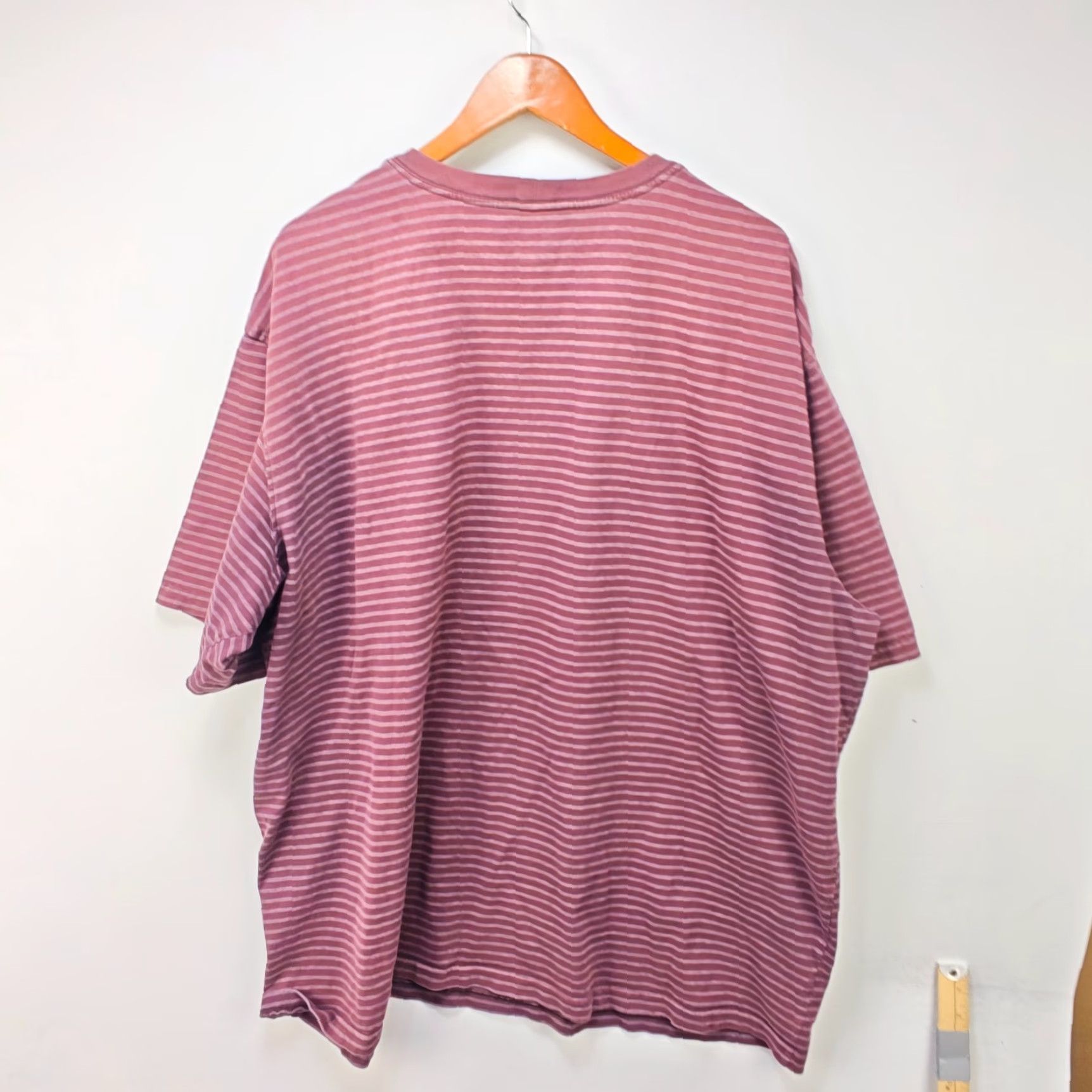 Carhartt Carhartt Shirt 3XL Red Striped Sun Faded Pocket T Shirt Men’s K87 90s Logo Size US XXL / EU 58 / 5 - 7 Thumbnail