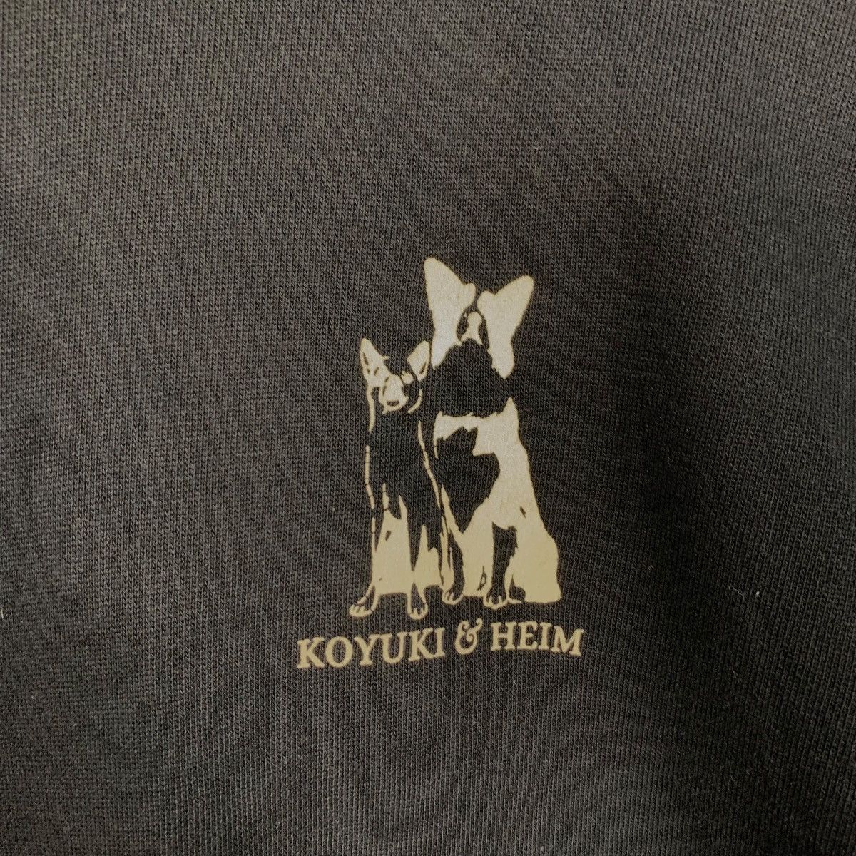 Japanese Brand KOYUKI & HEIM Dogs Pullover Hoodie Sweatshirt #3618-C165 Size US M / EU 48-50 / 2 - 10 Thumbnail