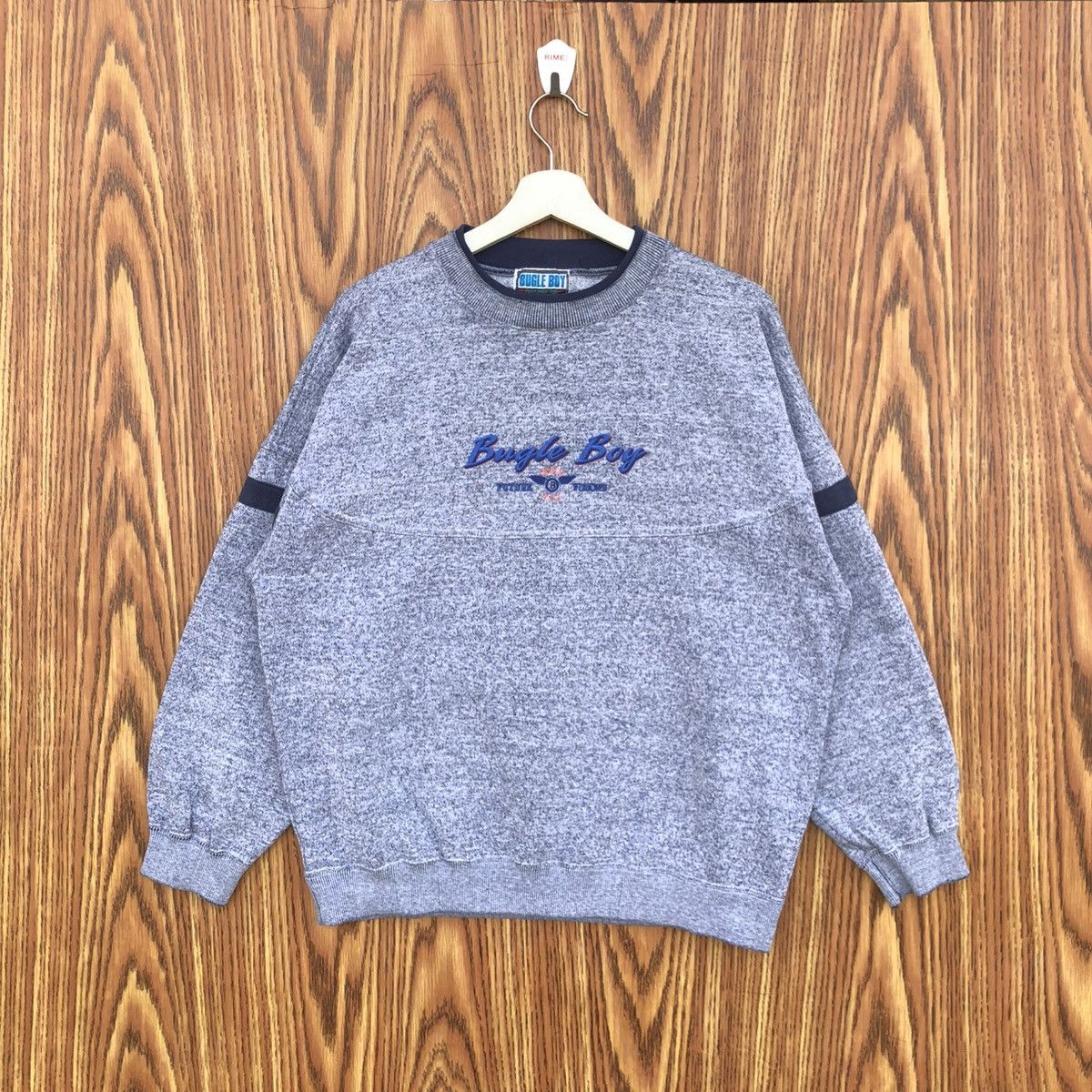Vintage Vintage Bugle Boy Future Visions Crewneck Sweatshirt Size US L / EU 52-54 / 3 - 1 Thumbnail