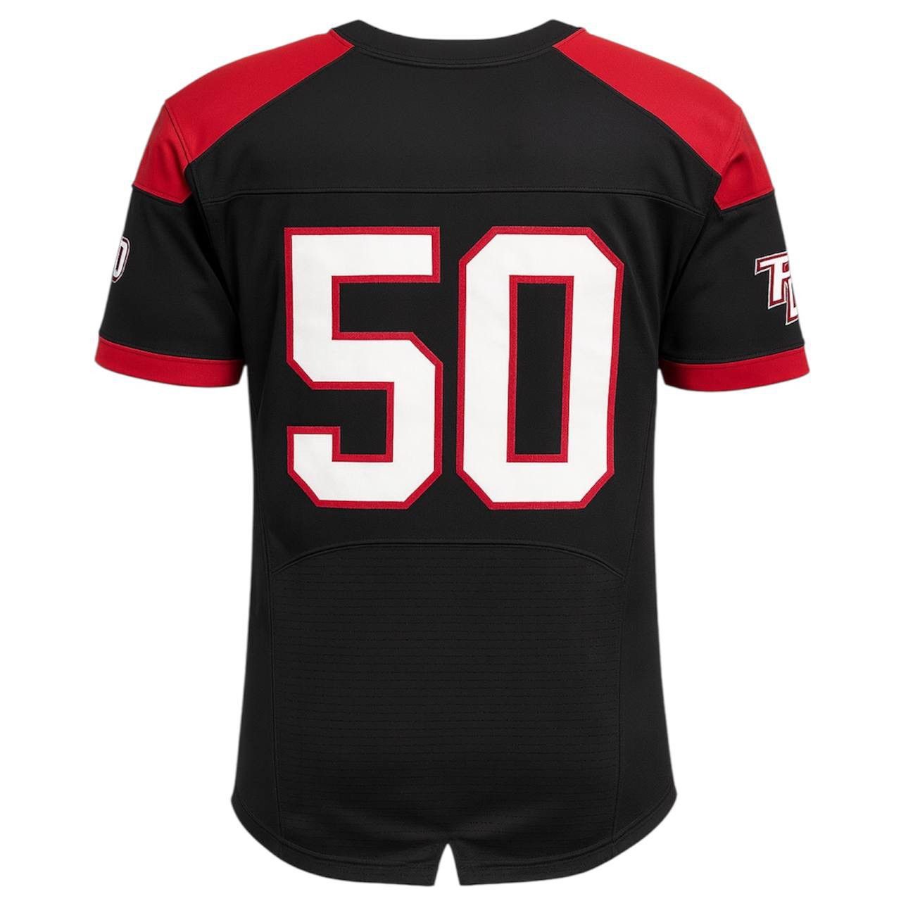 90’S RARE BLACK-HAWKS #50 PLAYER ISSUED GAME NIKE JERSEY XL