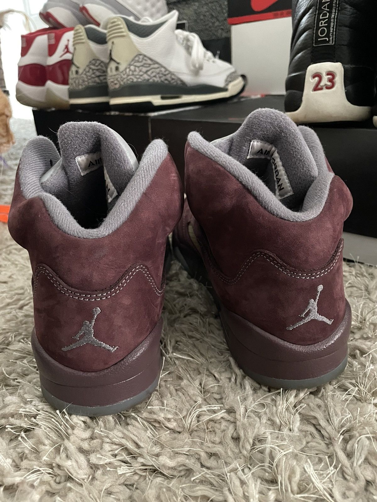 Jordan Brand Jordan 5 Burgundy Size US 7 / EU 40 - 7 Thumbnail