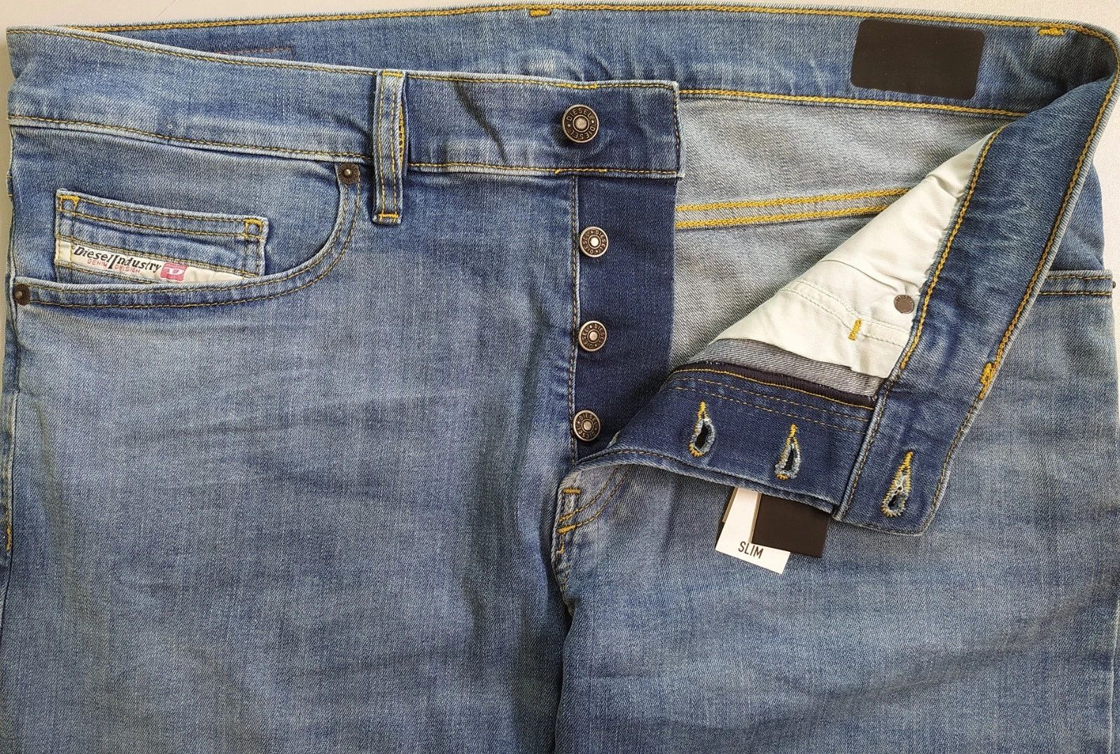 Diesel Diesel D-LUSTER L.32 MENS JEANS T/9961 Size US 33 - 5 Thumbnail