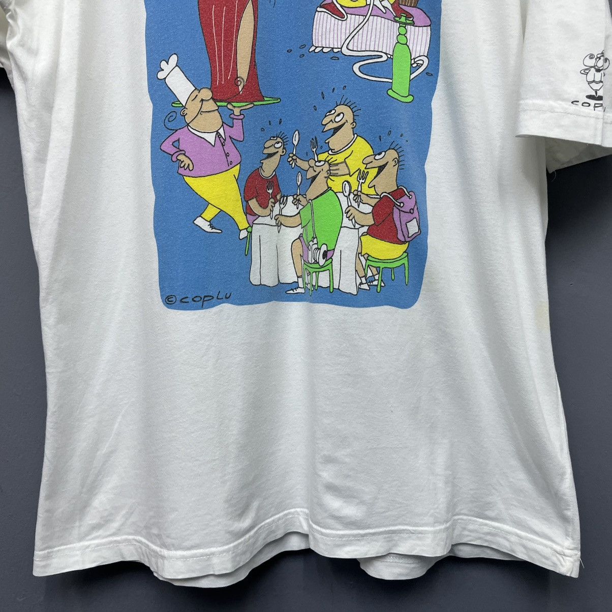 Vintage Vintage Coplu Art T-Shirt Size US L / EU 52-54 / 3 - 4 Thumbnail