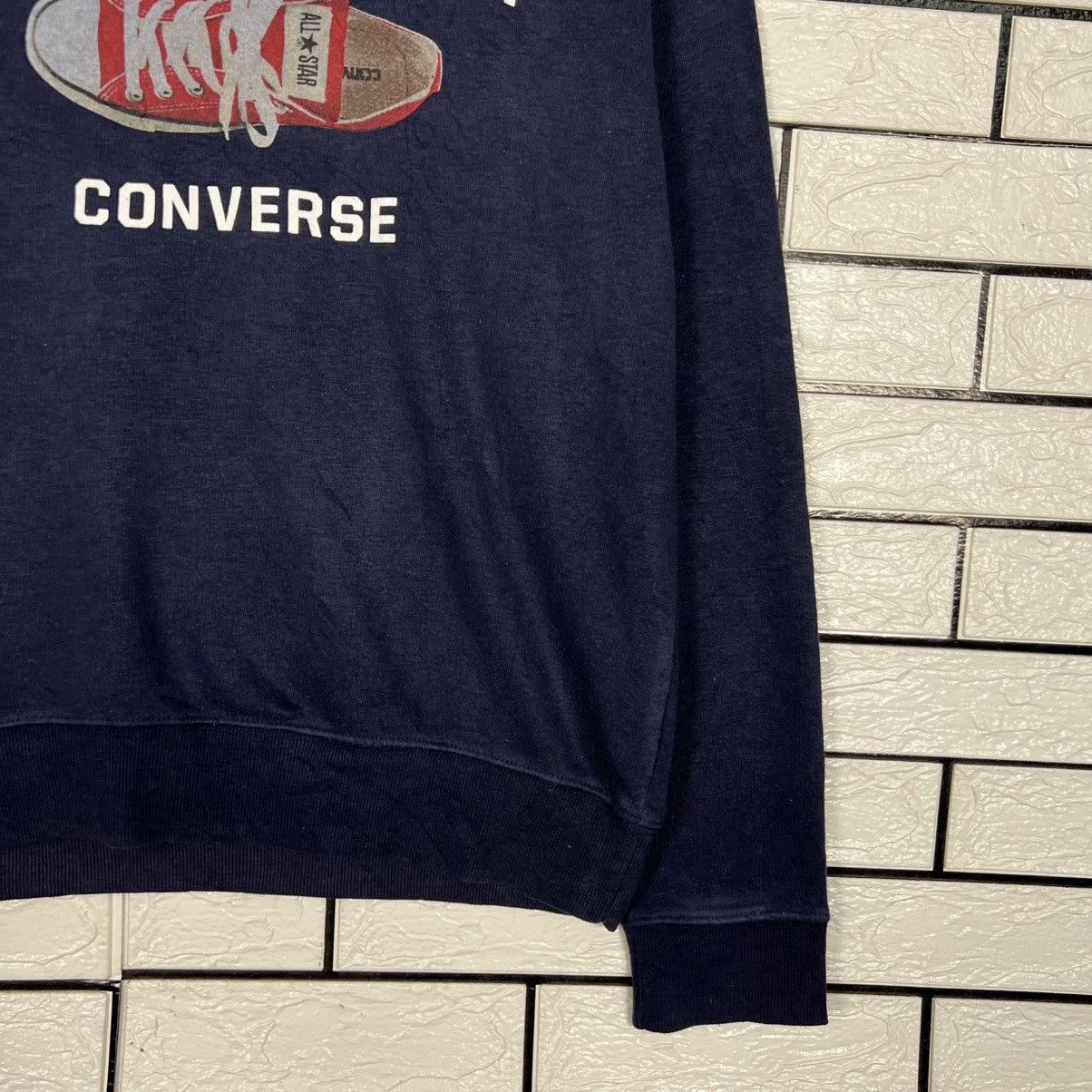 Converse CONVERSE CHUCK TAYLOR Shoes Big Logo Sweatshirt #4304-C195 Size US M / EU 48-50 / 2 - 7 Thumbnail