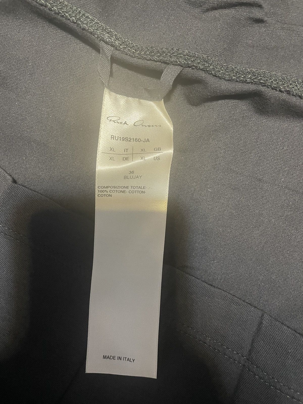 Rick Owens × Rick Owens Drkshdw Rick Owens Tank Top (Mid Grey) Size US XL / EU 56 / 4 - 4 Thumbnail