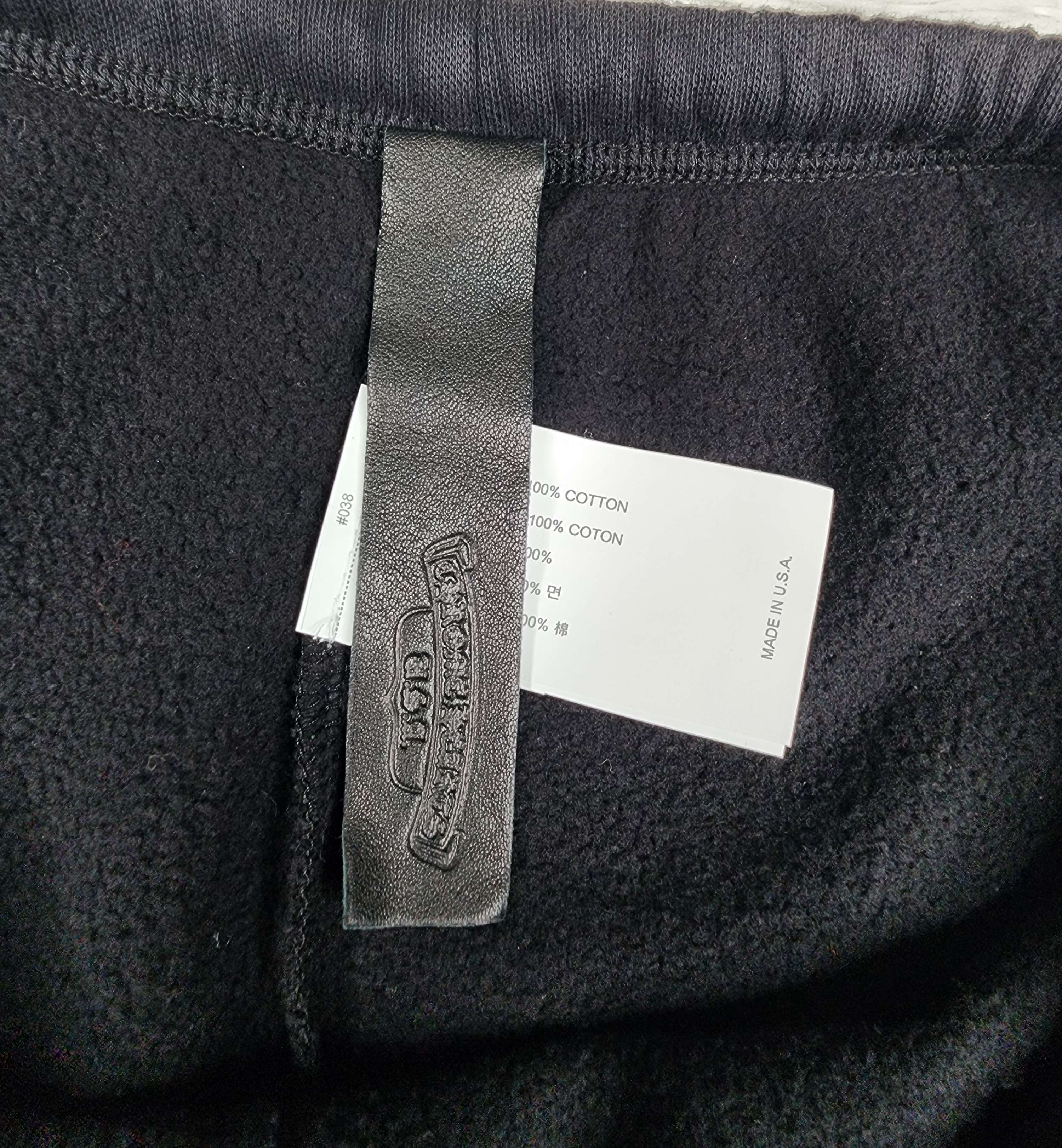Chrome Hearts Chrome hearts crop top and sweatpants script logo set Size 28" / US 6 / IT 42 - 10 Thumbnail