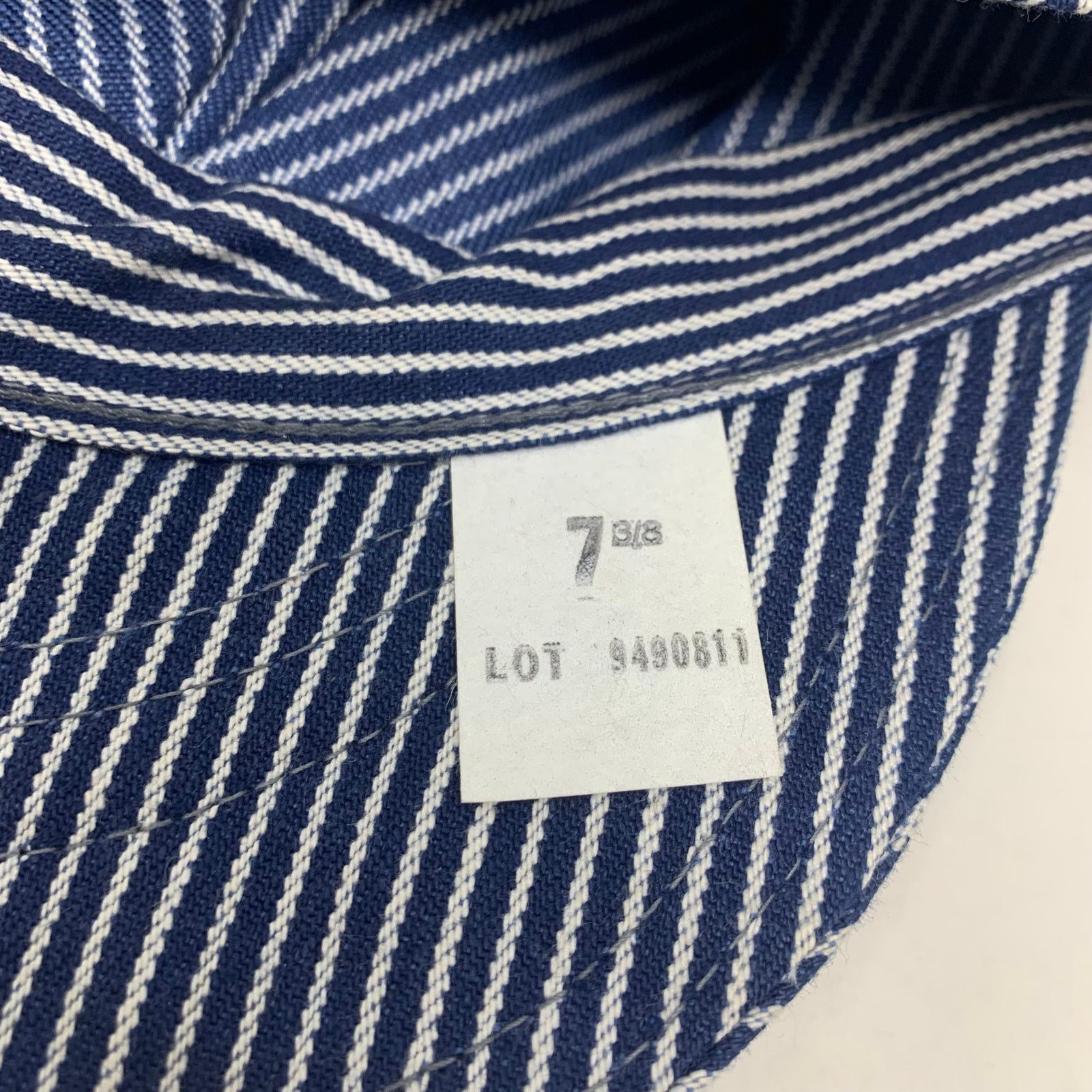 Unknown London NWT Red Rock Railroad Engineer Conductor Hat Mens 7 3/8 Size ONE SIZE - 3 Thumbnail