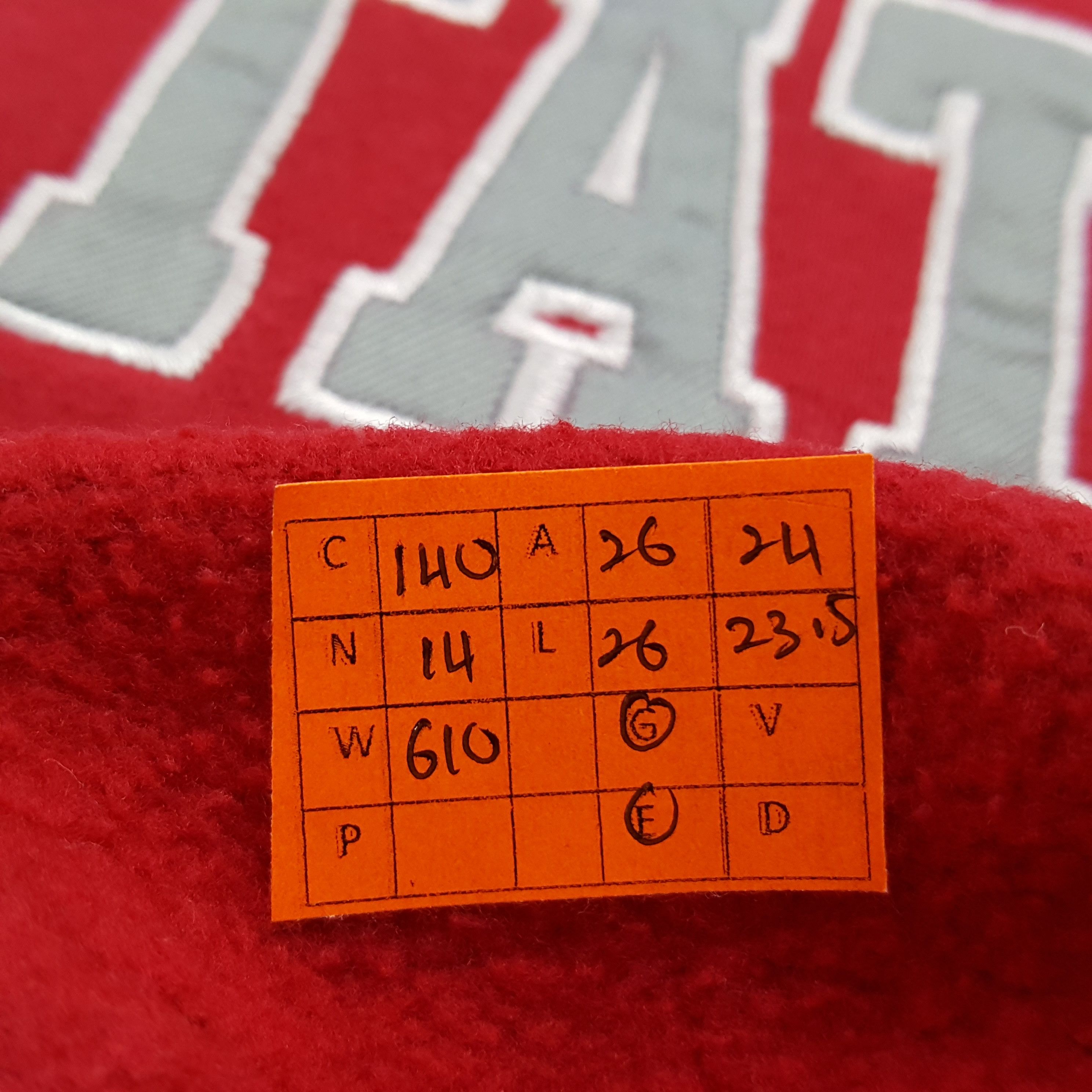 Vintage Vintage Ohio State Buckeyes Football NFL Team Hoodie Size US XL / EU 56 / 4 - 8 Thumbnail