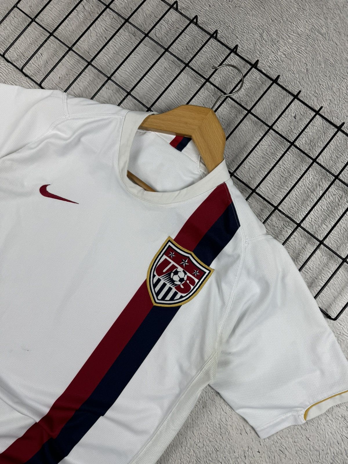 Nike Vintage USA National Team 2006 Nike Jersey Blokcore Size US M / EU 48-50 / 2 - 2 Thumbnail