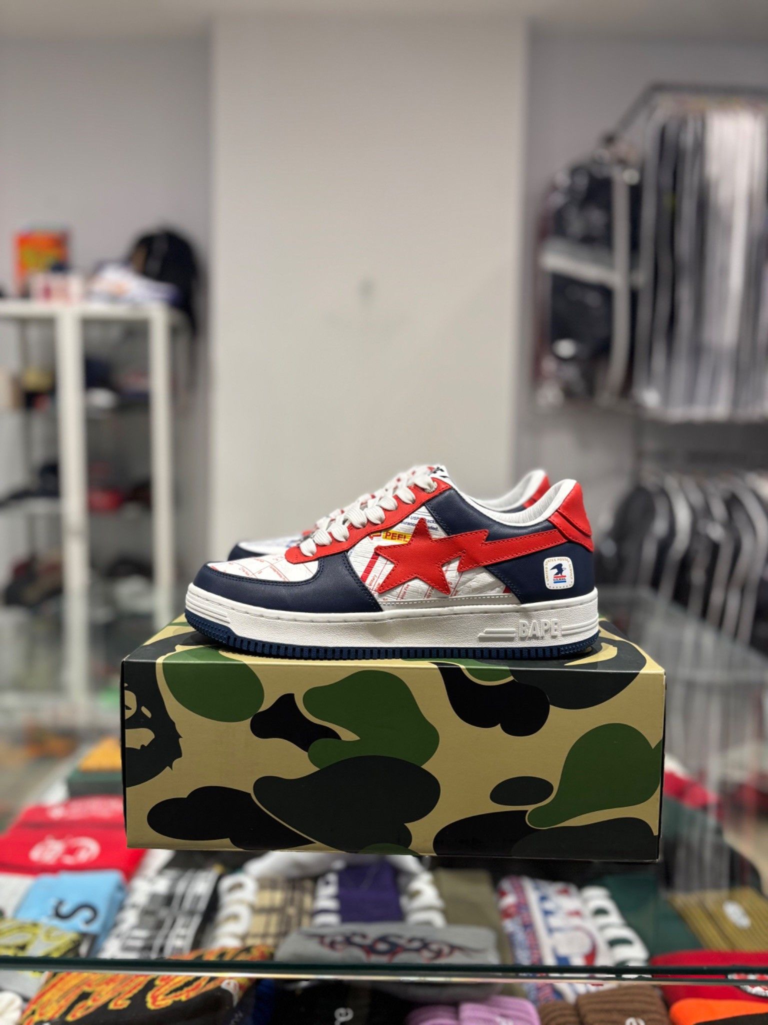 Bape A Bathing Ape Bape Sta USPS Size US 10 / EU 43 - 2 Thumbnail