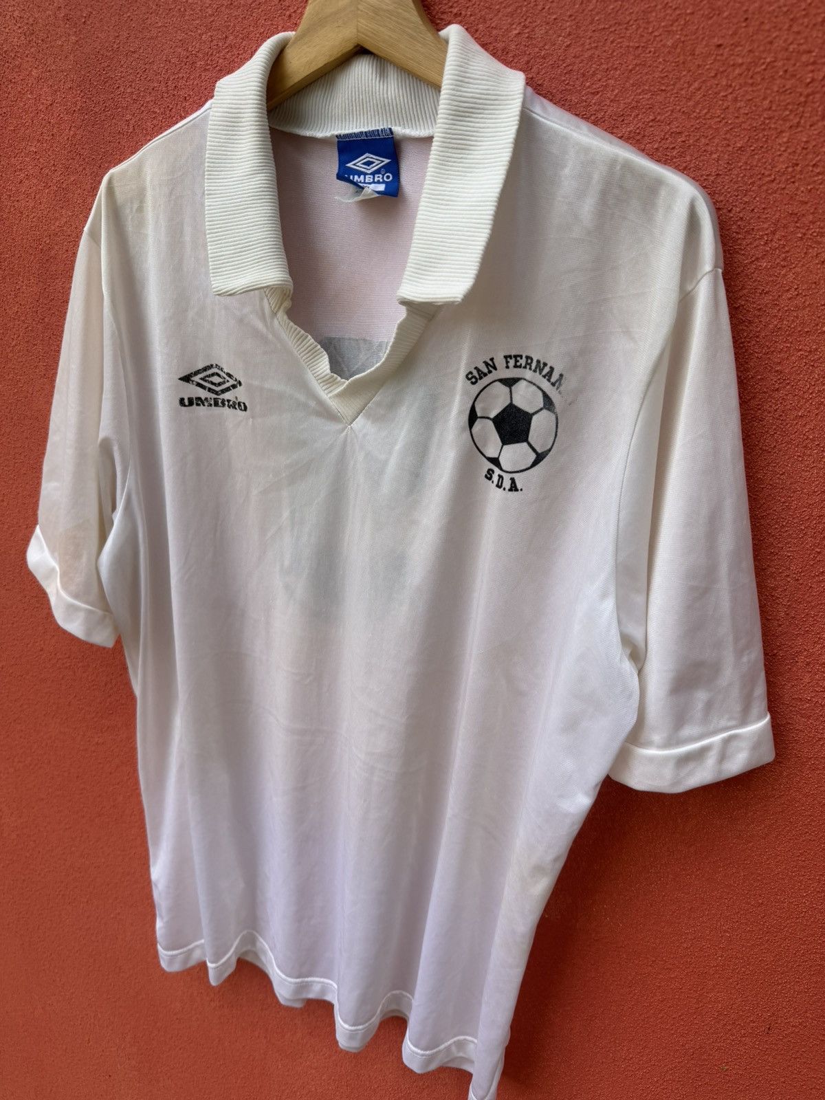 Umbro Vintage & Rare Jersey S.D.A. x Number 9 Size US XL / EU 56 / 4 - 2 Thumbnail