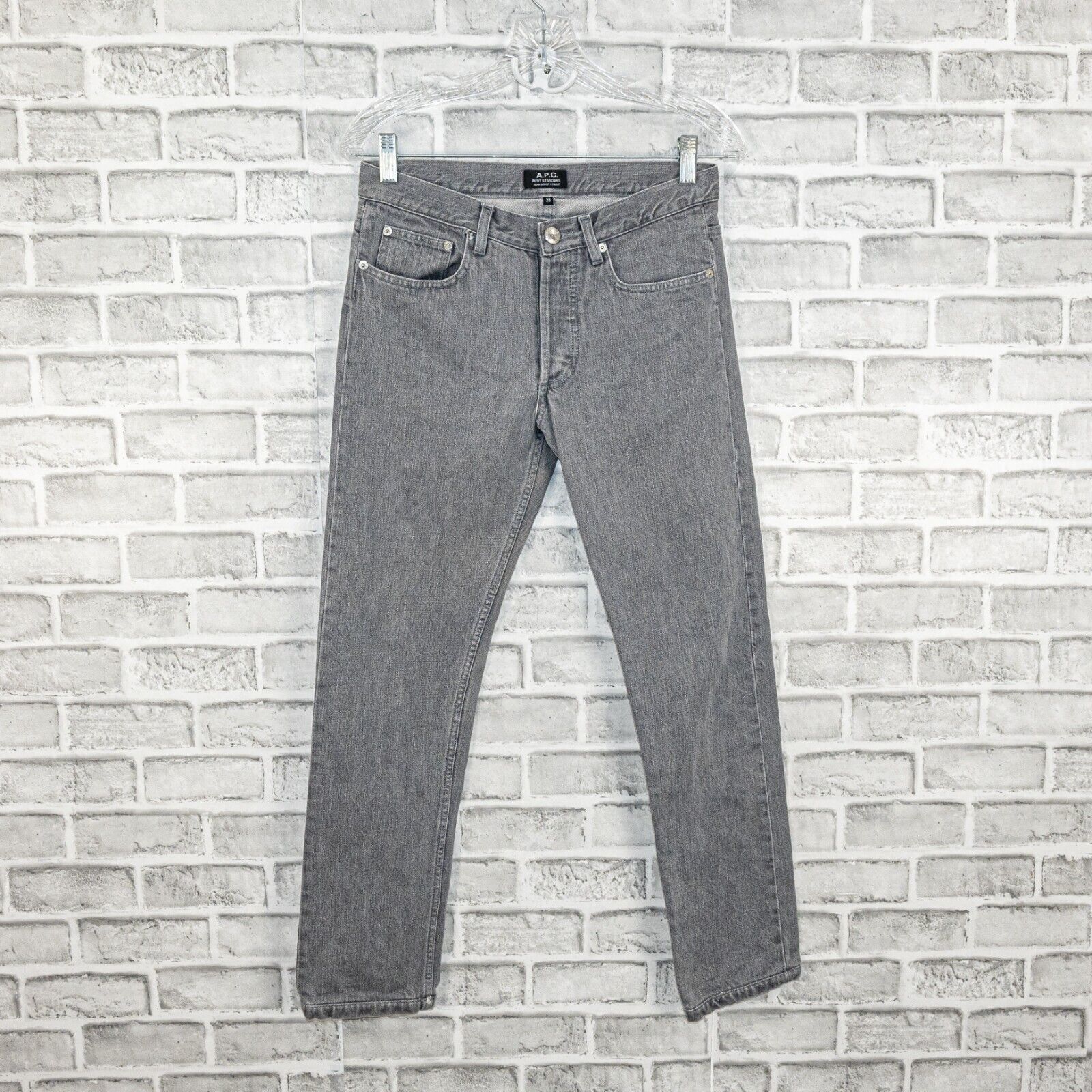 A.P.C. Petit Standard Jean Droit Etroit denim Jeans Gray