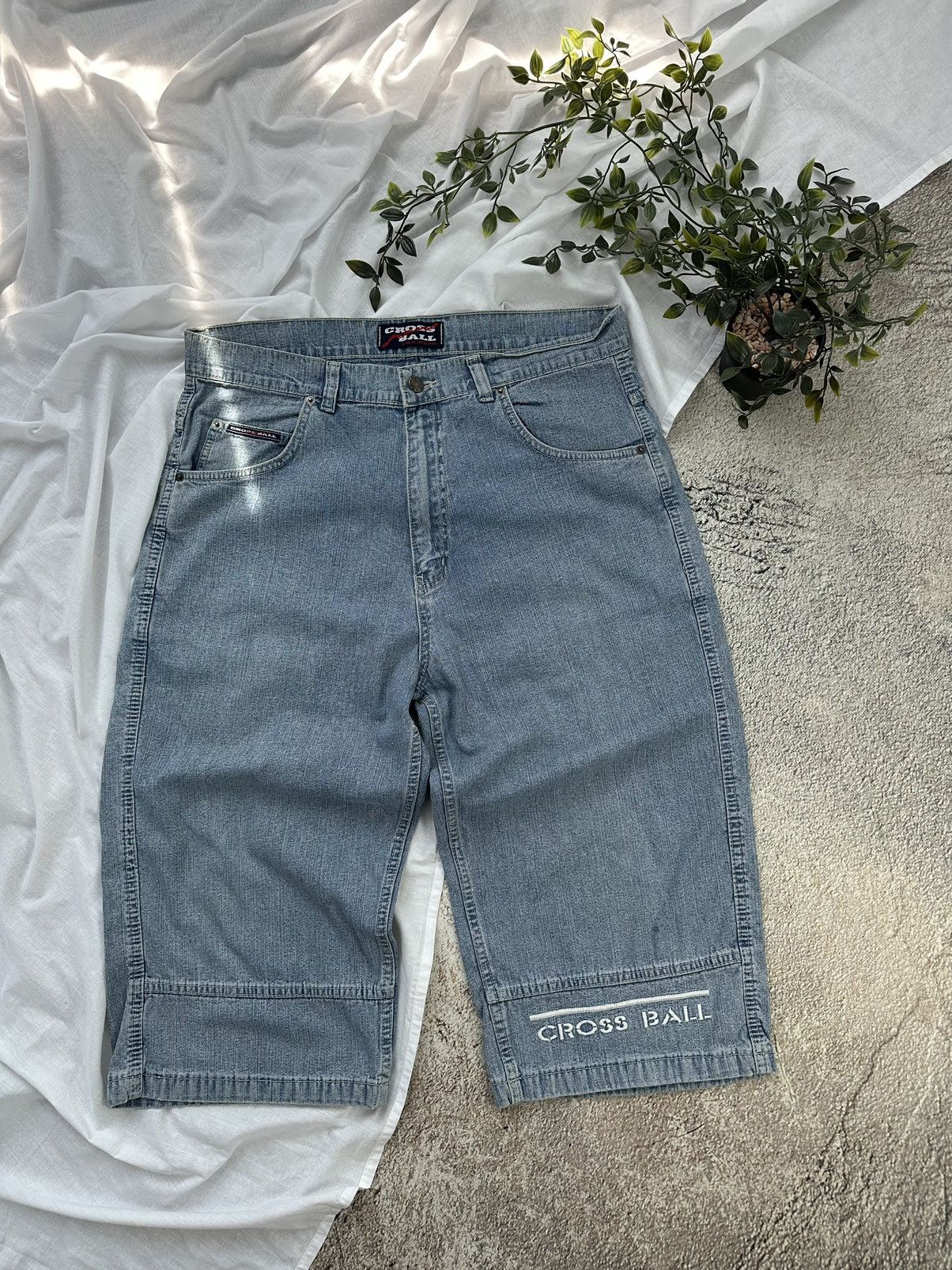 Other Vintage Cross ball rap rashorts boxy fit 68s Size US 38 / EU 54 - 6 Thumbnail